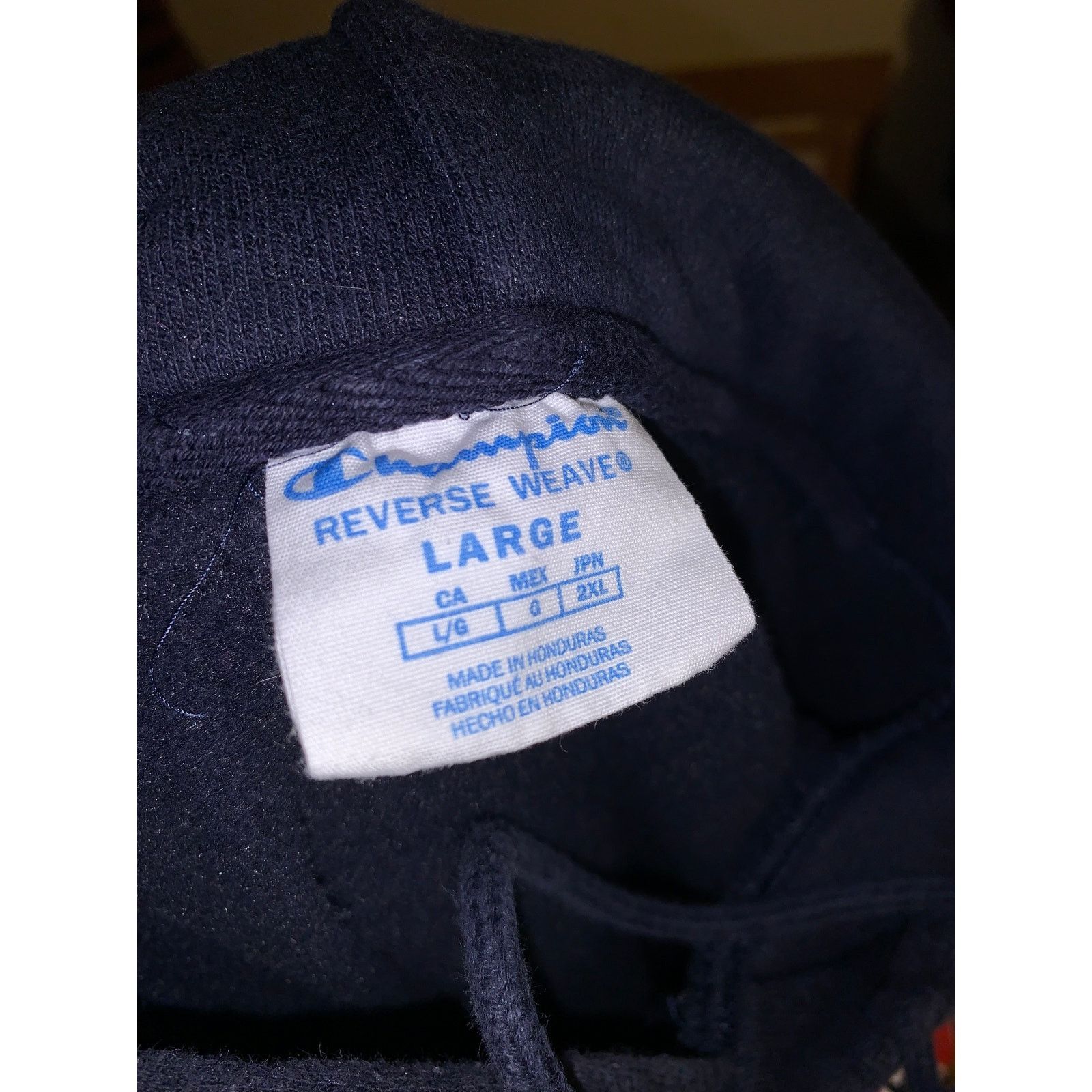 Champion × Other × Vintage Vtg Champion Reverse Weave UVA Virginia Hoodie Large Navy Size US L / EU 52-54 / 3 - 6 Thumbnail