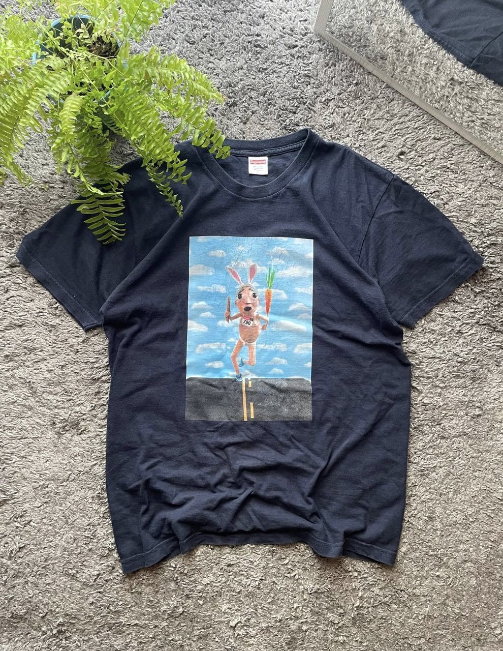 Supreme T-Shirt Streetwear Designer Big Logo Rare Y2k