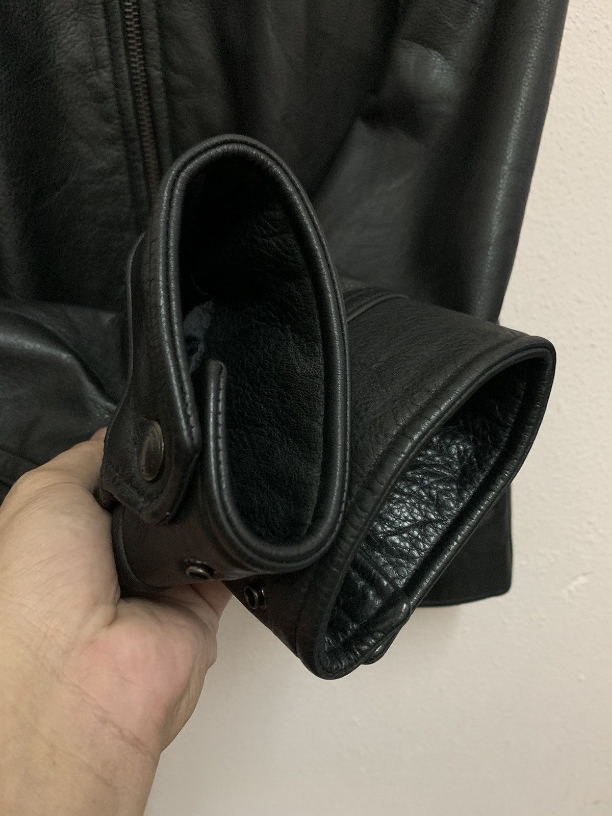 Coach COACH Zipper Leather Jacket Size US M / EU 48-50 / 2 - 7 Thumbnail