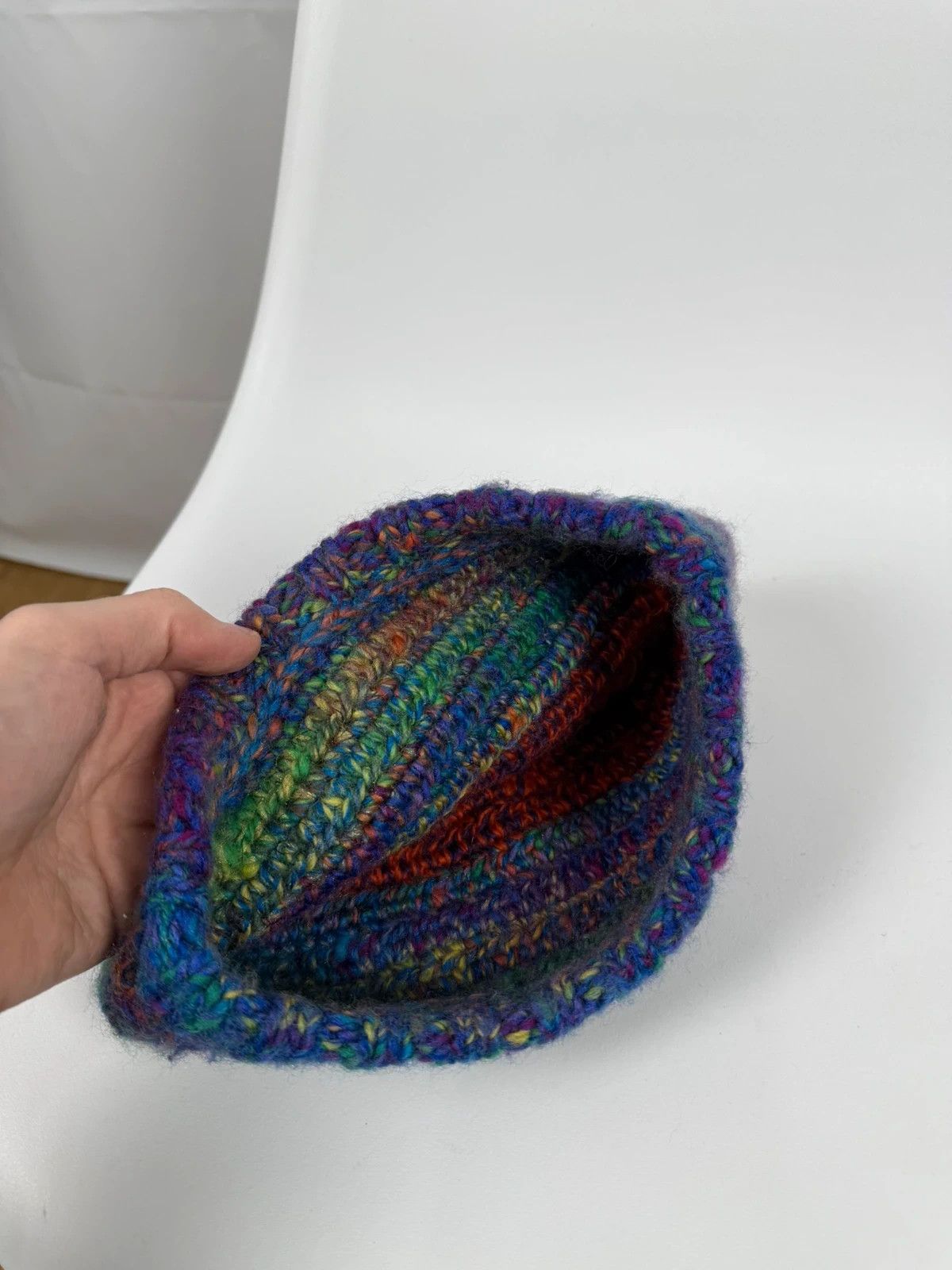 Vivienne Westwood Vivienne Westwood Wool Multicolor Knit Beanie From Japan Size ONE SIZE - 10 Thumbnail
