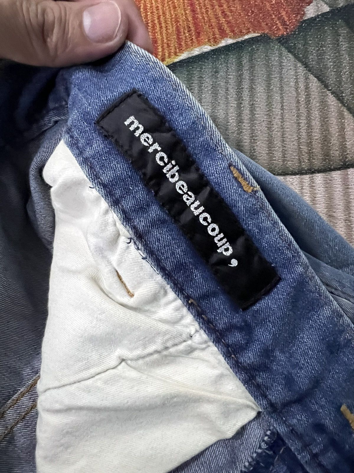 Issey Miyake × mercibeaucoup Mercibeaucoup Rusty Denim w29 Size US 29 - 13 Thumbnail