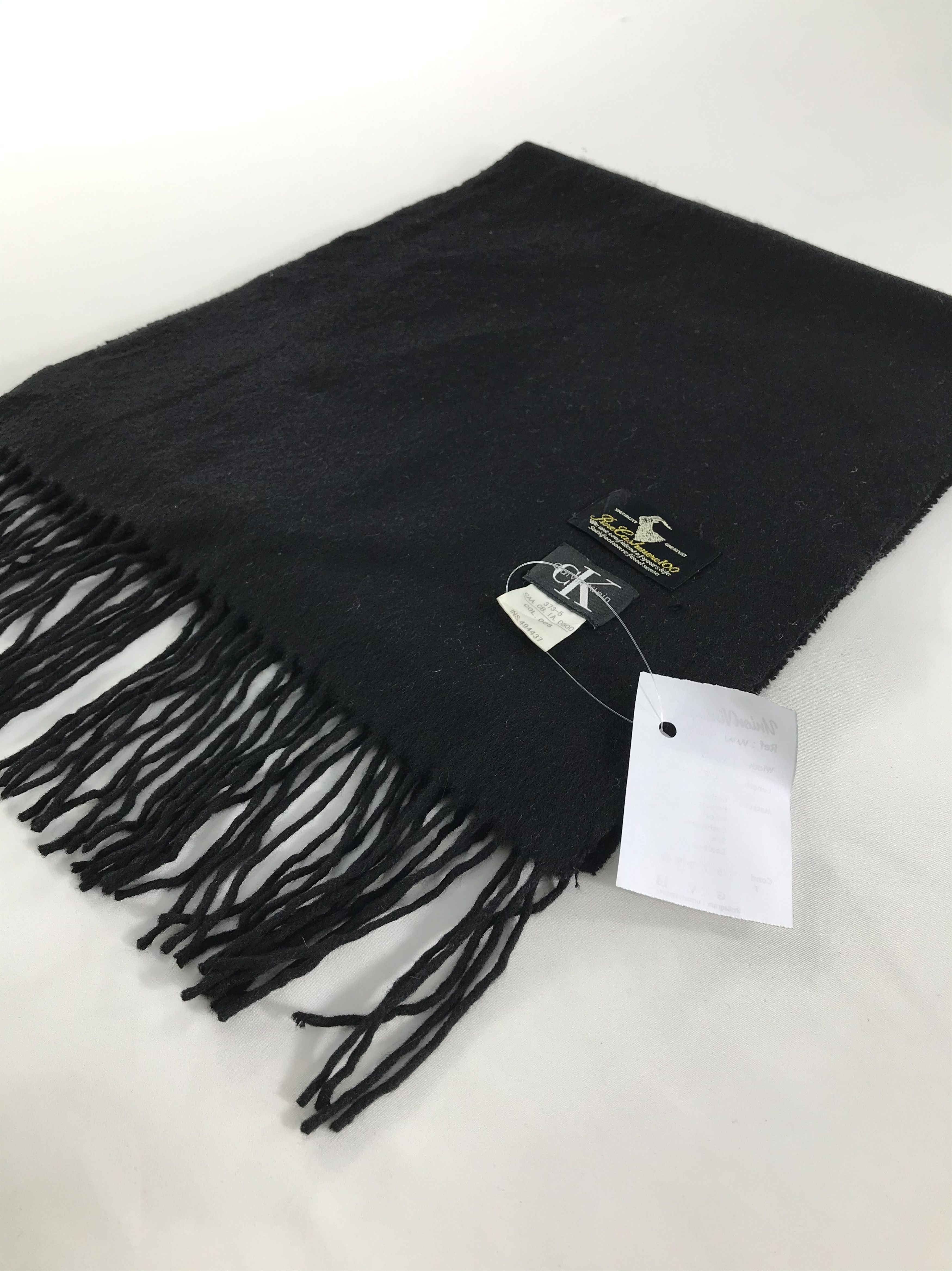 Calvin Klein × Vintage Calvin Klein Scarf / Muffler / Neckwear - WW2296 Size ONE SIZE - 3 Thumbnail