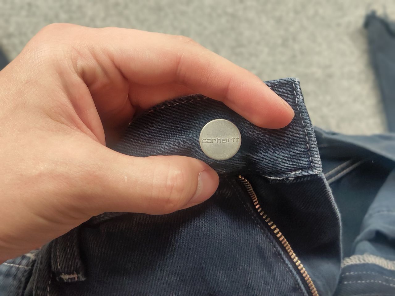 Carhartt Vintage Carhartt Wip Denim Jeans boiled effect loose ripped Size US 32 / EU 48 - 12 Thumbnail