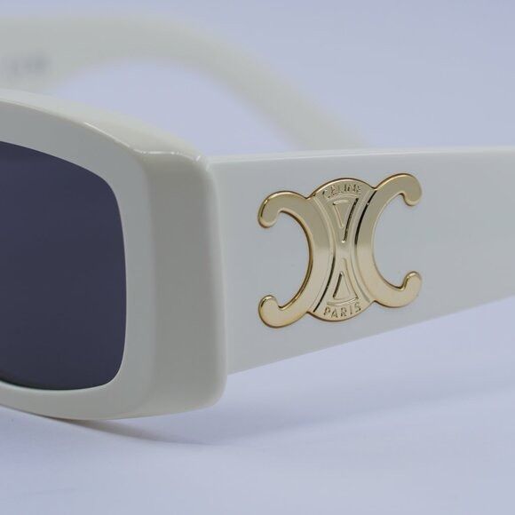 Celine 🕶️ New Celine CL40282U 25A Sunglasses - Shiny Ivory Frame Size ONE SIZE - 9 Thumbnail