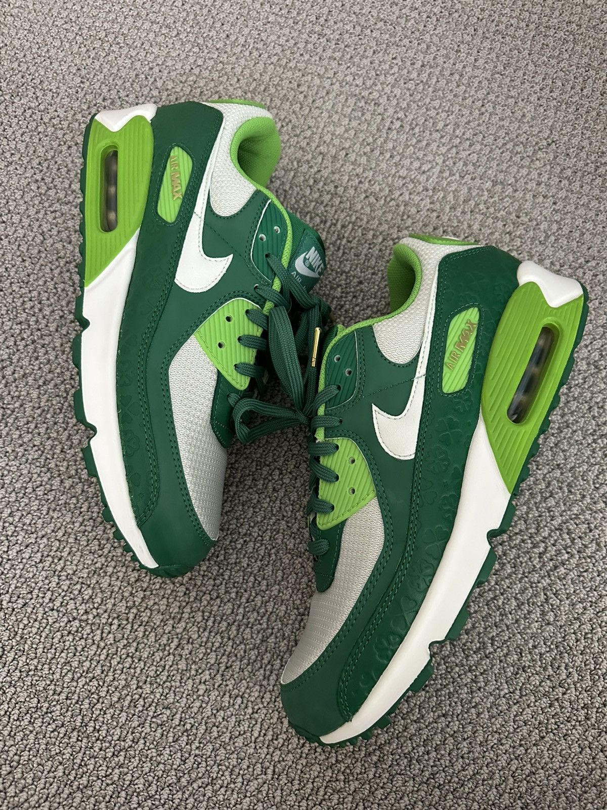 Nike Air Max 90 St. Patrick’s Day (2021) Size US 11 / EU 44 - 6 Thumbnail