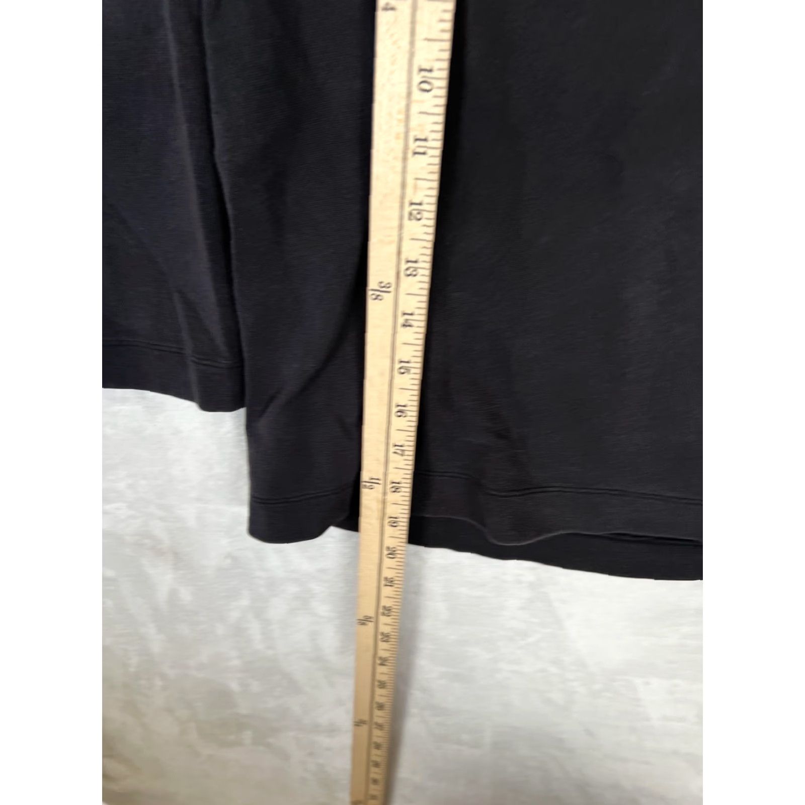 Mossimo Mossimo T-Shirt Womens XL Black 3/4 Sleeve V-Neck Stretch Jersey Pullover Casual Basic Size XL / US 12-14 / IT 48-50 - 3 Thumbnail