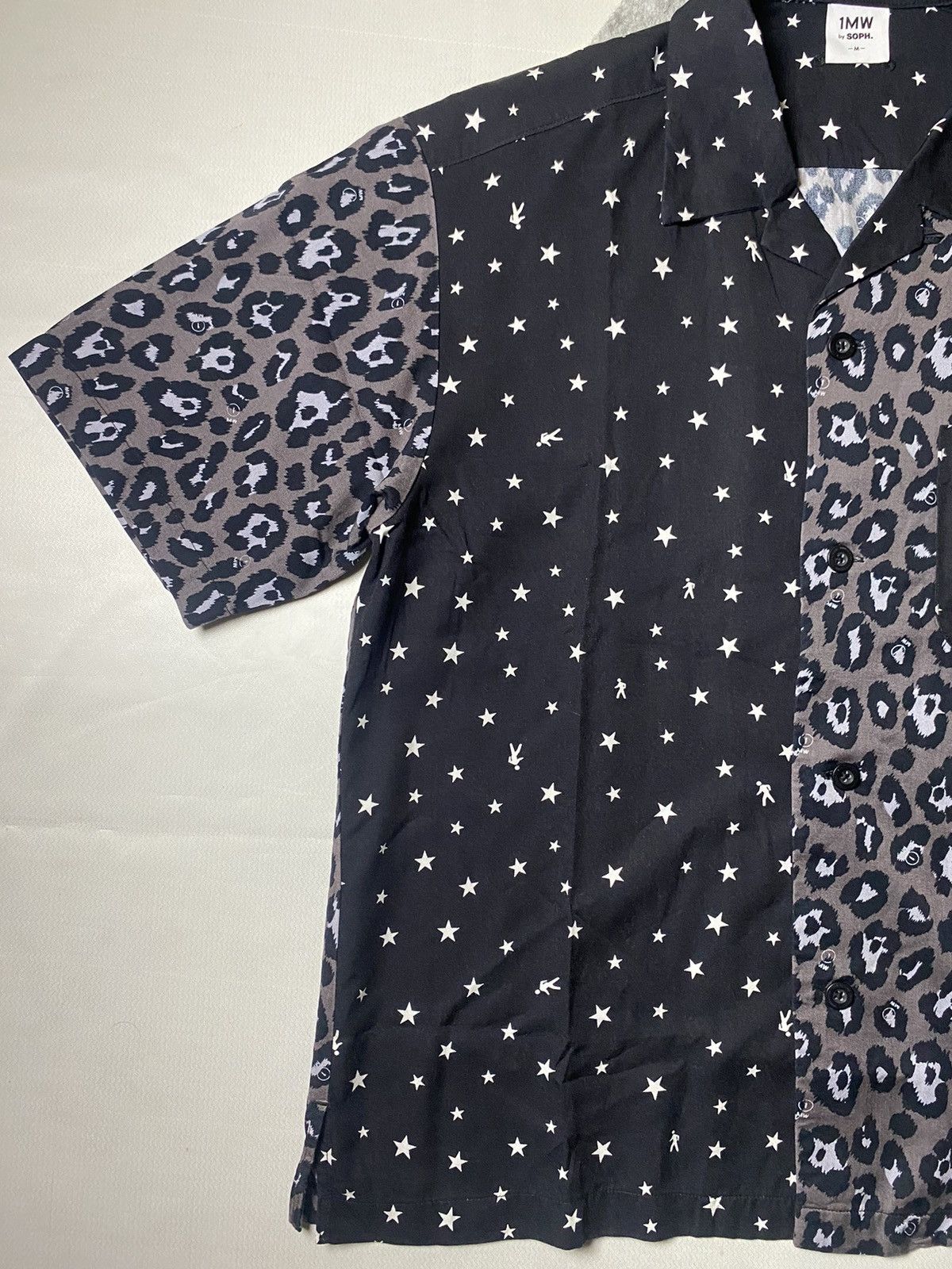 Sophnet. Rare Sophnet. x GU 1MW Leopard Mix Button Shirt Size US M / EU 48-50 / 2 - 3 Thumbnail