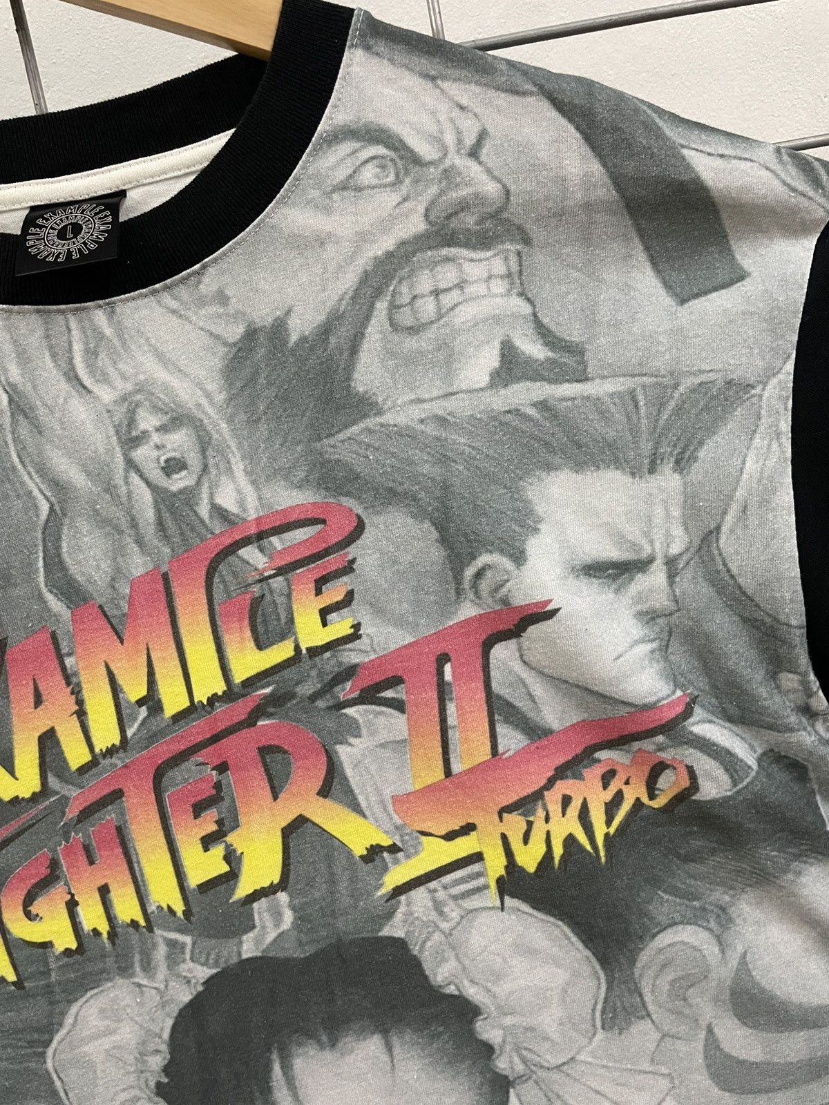 Beauty Beast × Street Fighter × illustrated example Rare And Beautiful Example X Street Fighter Turbo II L/S Tee Size US L / EU 52-54 / 3 - 5 Thumbnail