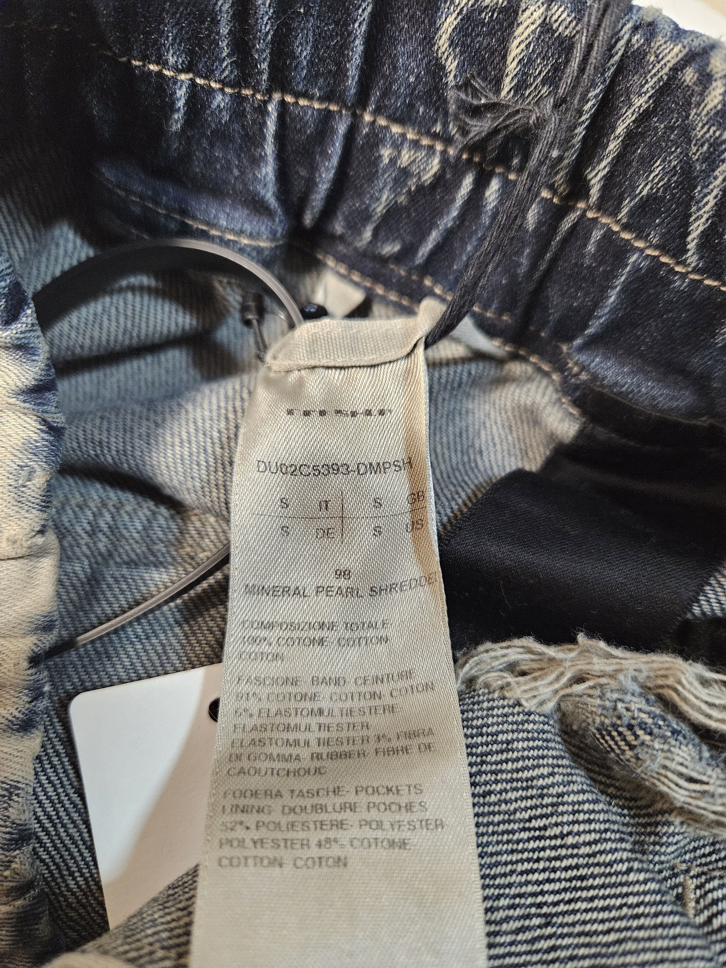 Rick Owens Drkshdw Rick Owens Drkshdw Mineral Pearl Shredded Pusher Pants Size US 30 / EU 46 - 6 Thumbnail