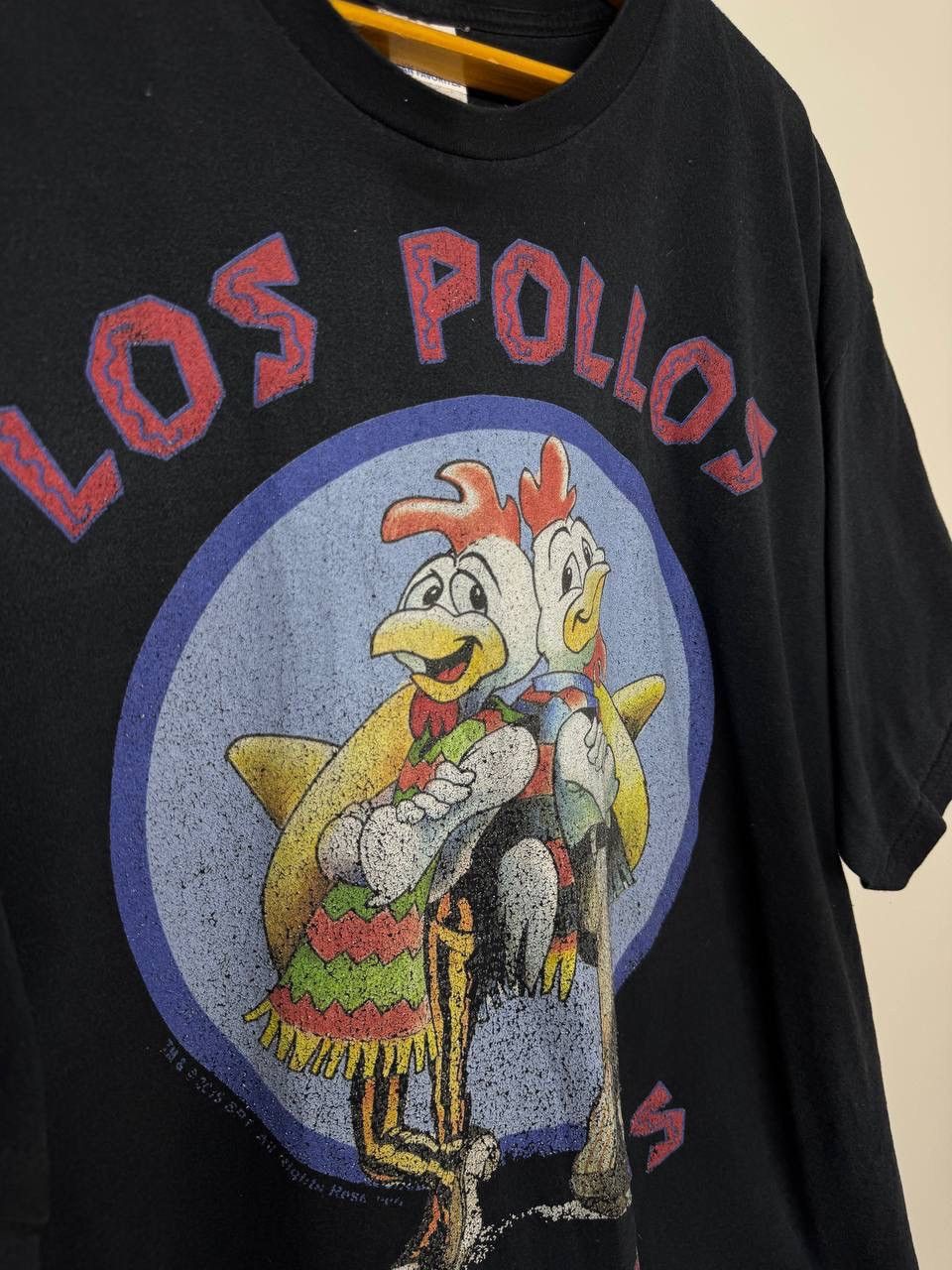 Port & Company Vintage Y2k Los Pollos Hermanos Breaking Bad T-Shirt Size US XXL / EU 58 / 5 - 7 Thumbnail