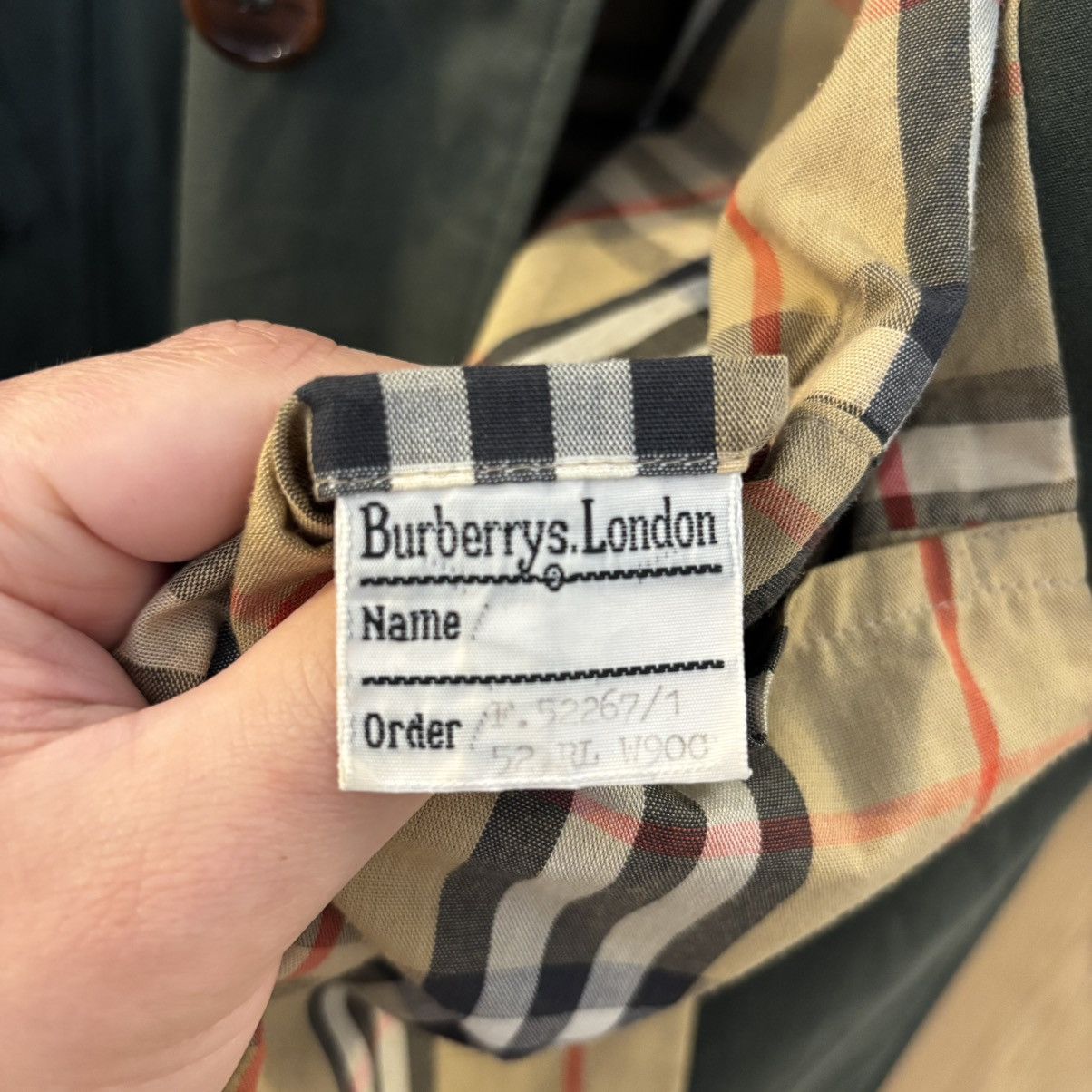 Burberry Burberrys Balmacaam Trench Coat Size US XXL / EU 58 / 5 - 5 Thumbnail