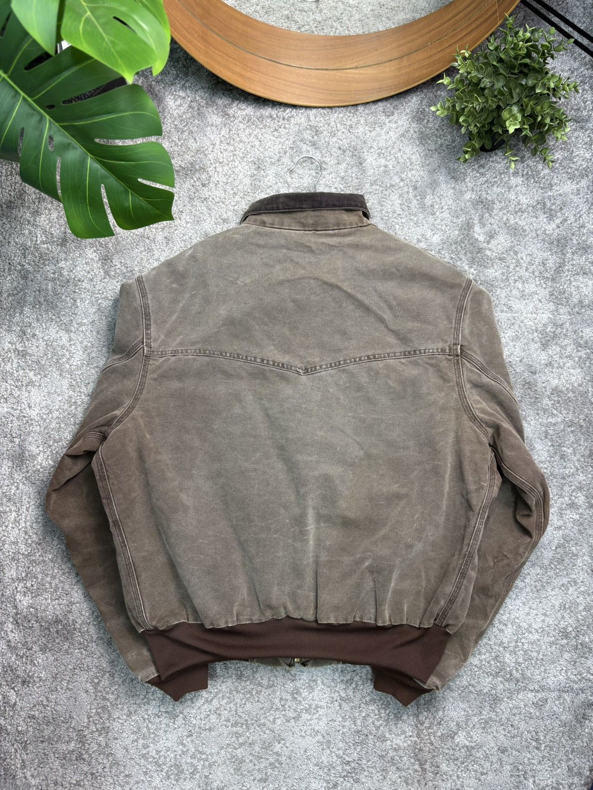 Carhartt × Vintage Vintage Carhartt Santa Fe Jacket Faded Size US XXL / EU 58 / 5 - 10 Thumbnail