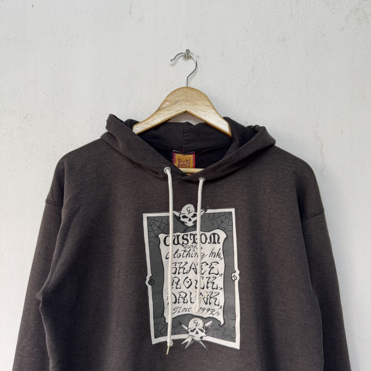Sex Skateboards 1990s Custom Work Japanese Skate Punk Rock Drunk Hoodie Size US L / EU 52-54 / 3 - 2 Thumbnail