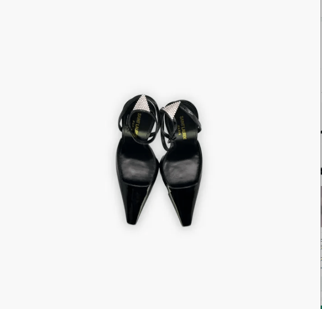 Saint Laurent Paris YSL Stiletto Heels Size US 8 / IT 38 - 6 Thumbnail