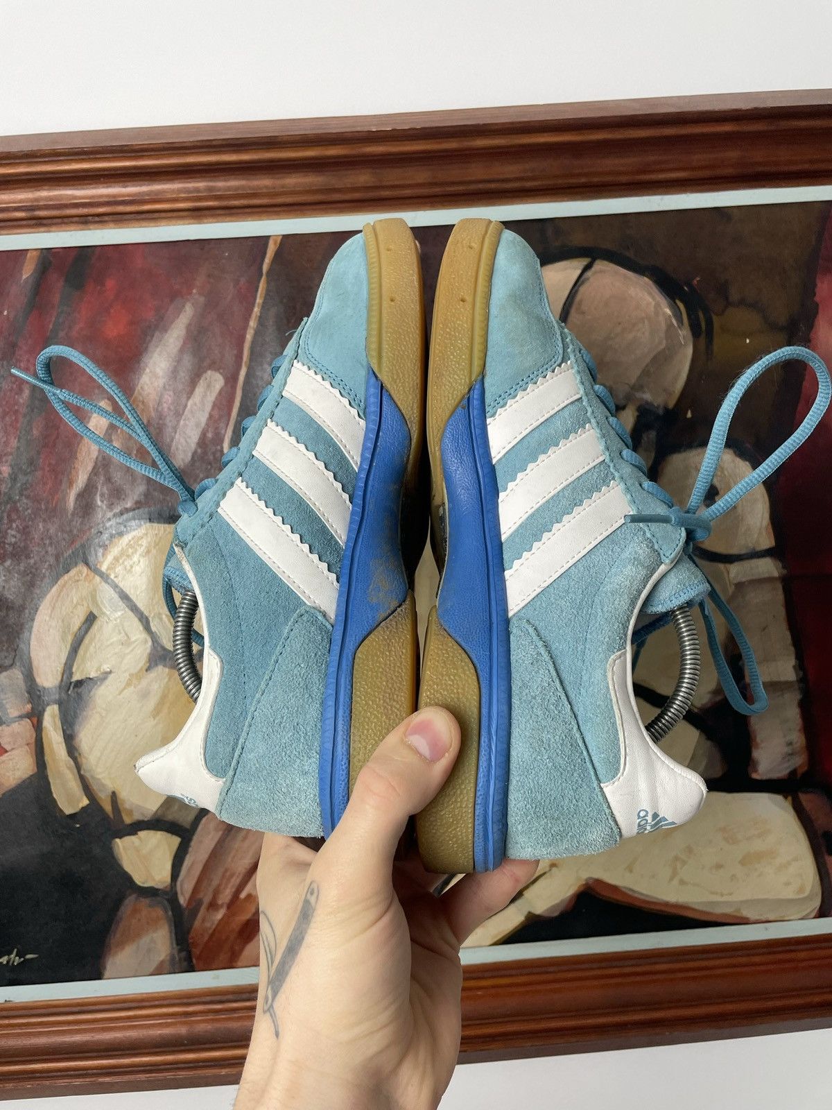 Adidas Adidas Special Low Hype Sneakers Light Blue 2014 Casual Rare Size US 7 / EU 40 - 5 Thumbnail