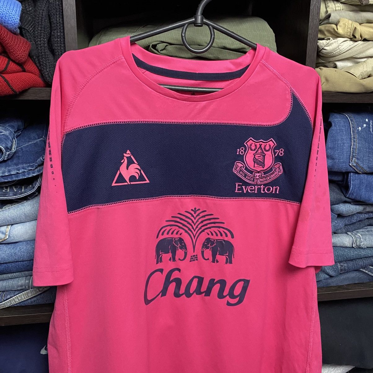 Le Coq Sportif Vintage Le Coq Sportif Everton Training soccer jersey size L Size US L / EU 52-54 / 3 - 2 Thumbnail