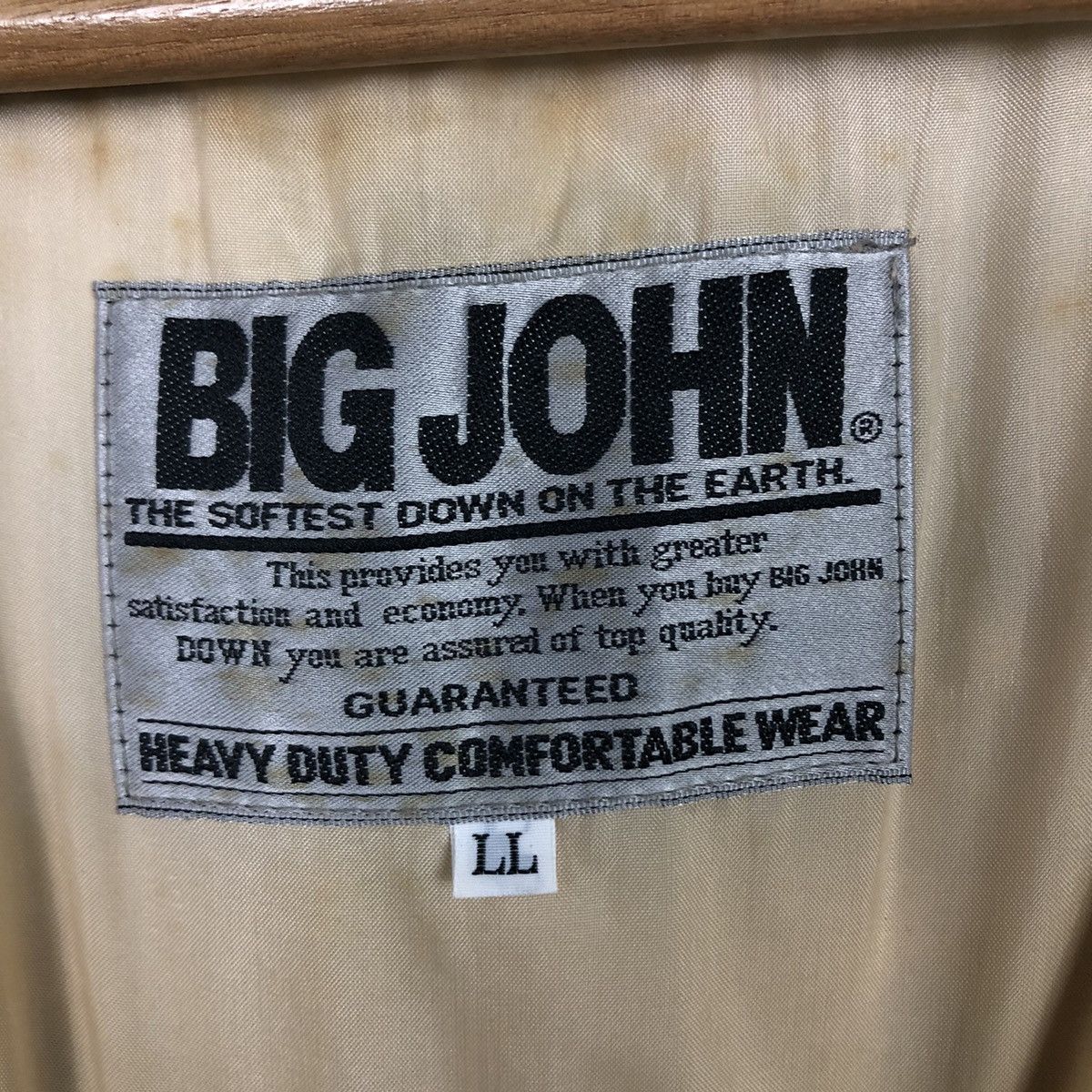 Japanese Brand Big John Vintage Duck-Lined Denim Vest Size US L / EU 52-54 / 3 - 16 Thumbnail