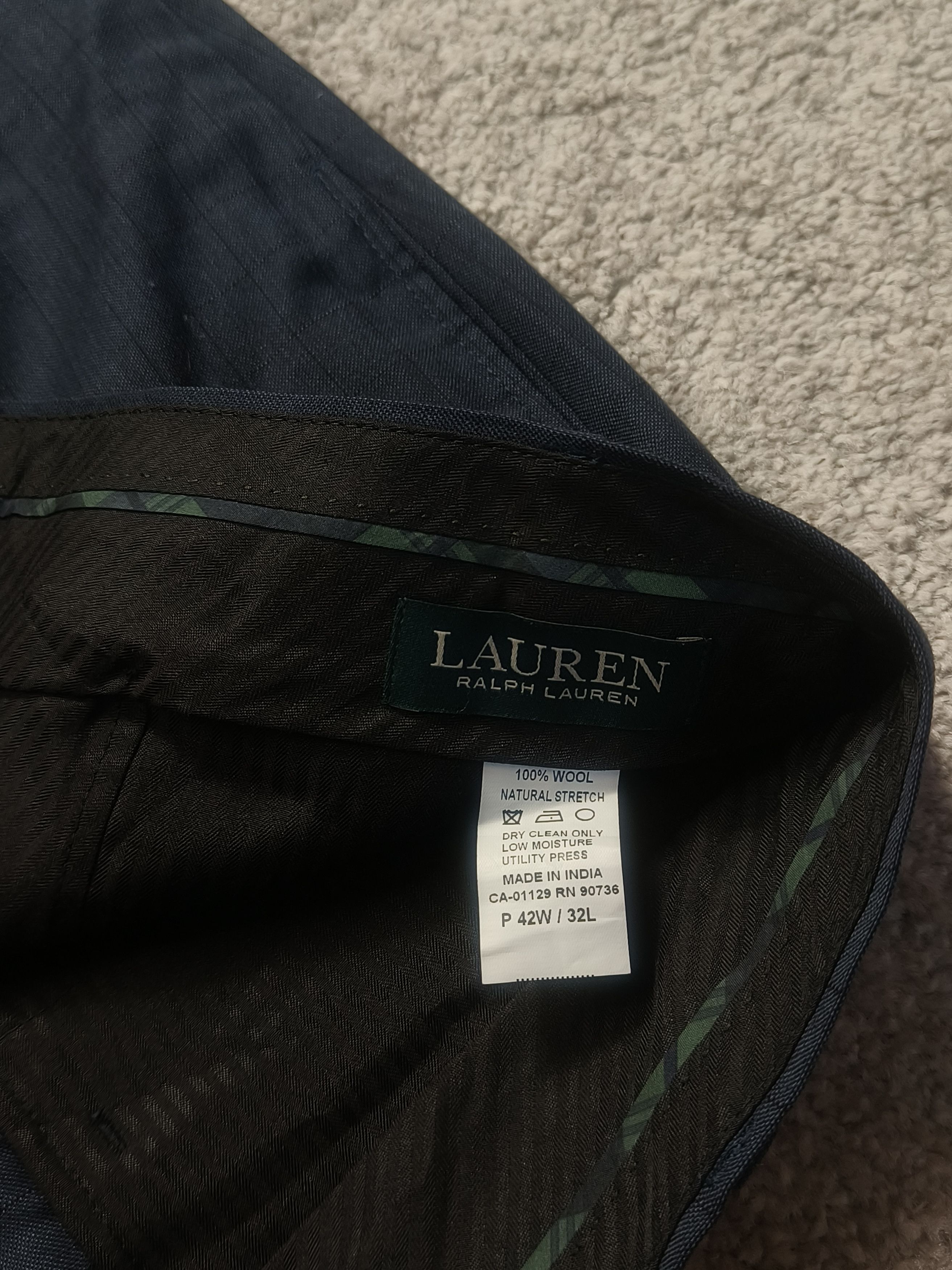 Ralph Lauren Polo Ralph Lauren Wool Dress Pants Trousers Size US 42 / EU 58 - 2 Thumbnail