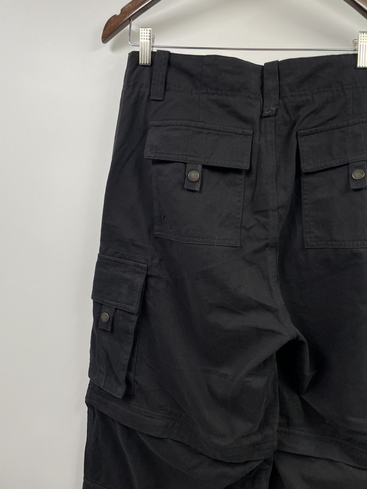 The GV Gallery Hidden Season Convertible Cargos Black Pants Medium Size US 32 / EU 48 - 8 Thumbnail