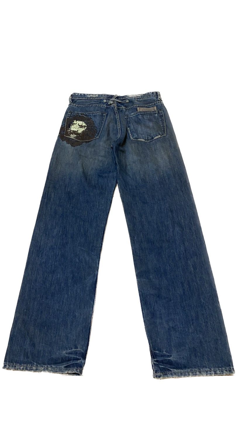 Japanese Brand × Live Mechanics Live Mechanics Denim Jeans vintage Size US 33 - 4 Thumbnail