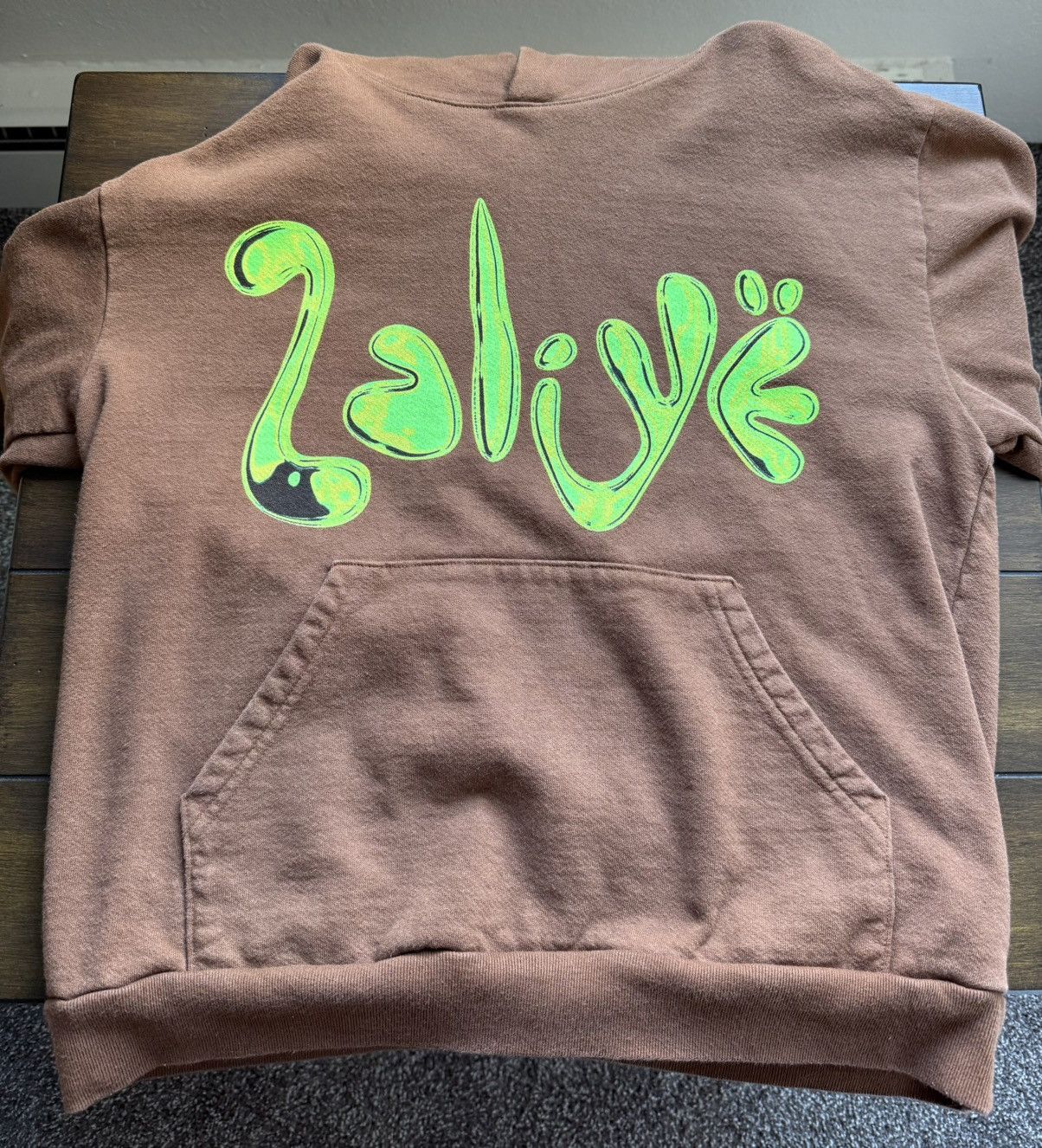 Yeat Yëat - 2 Alivë Hoodië “Brown” Size US M / EU 48-50 / 2 - 1 Thumbnail