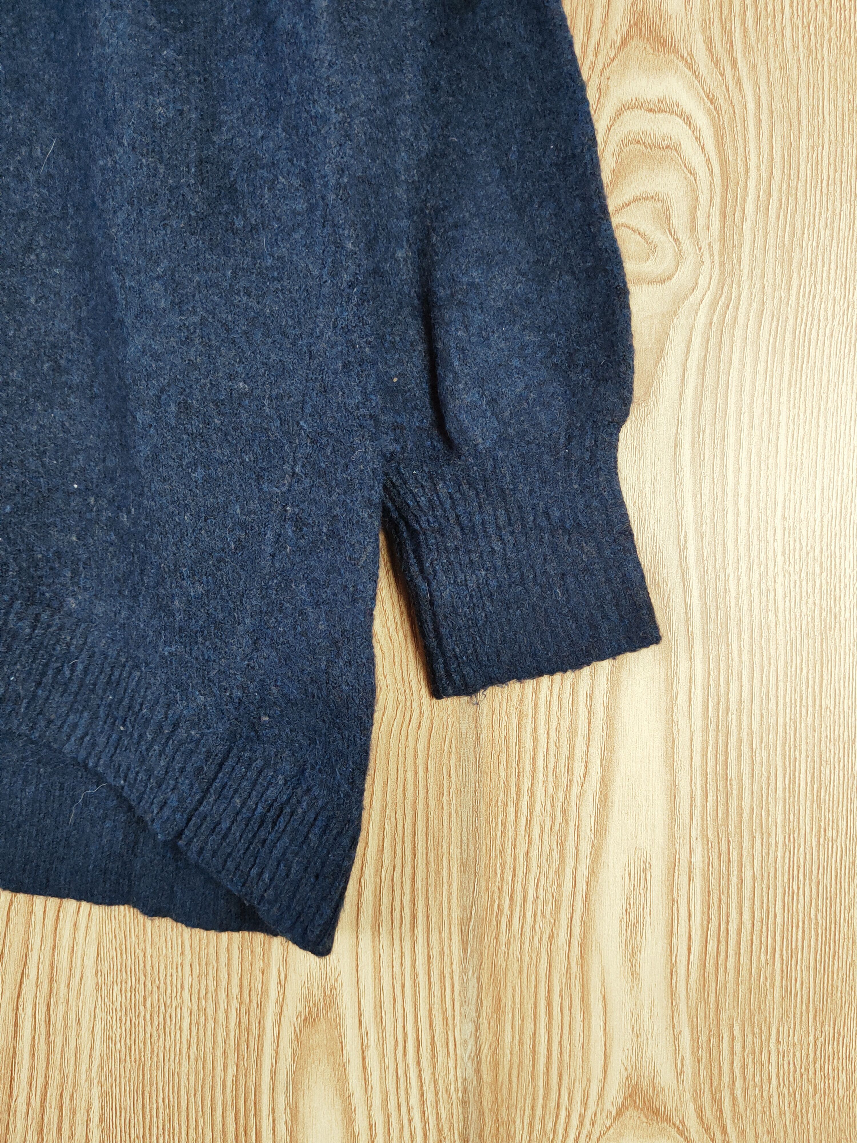 Homespun Knitwear Earth Music & Ecology Navy Knitwear Sweatshirts #W734 Size US L / EU 52-54 / 3 - 6 Thumbnail