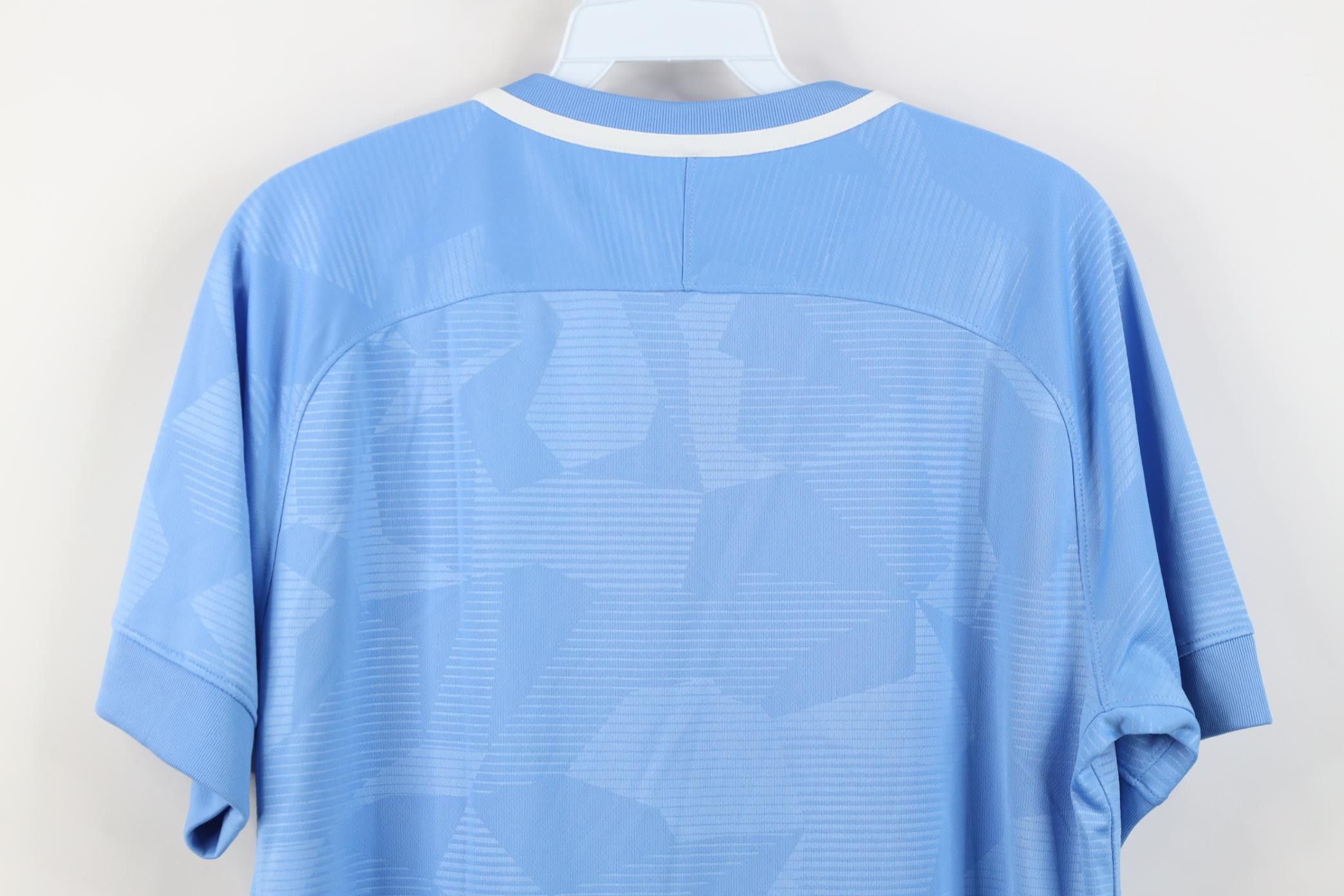 Nike Y2K Nike Training Futbol Soccer Jersey T-Shirt Carolina Blue Size US M / EU 48-50 / 2 - 10 Thumbnail