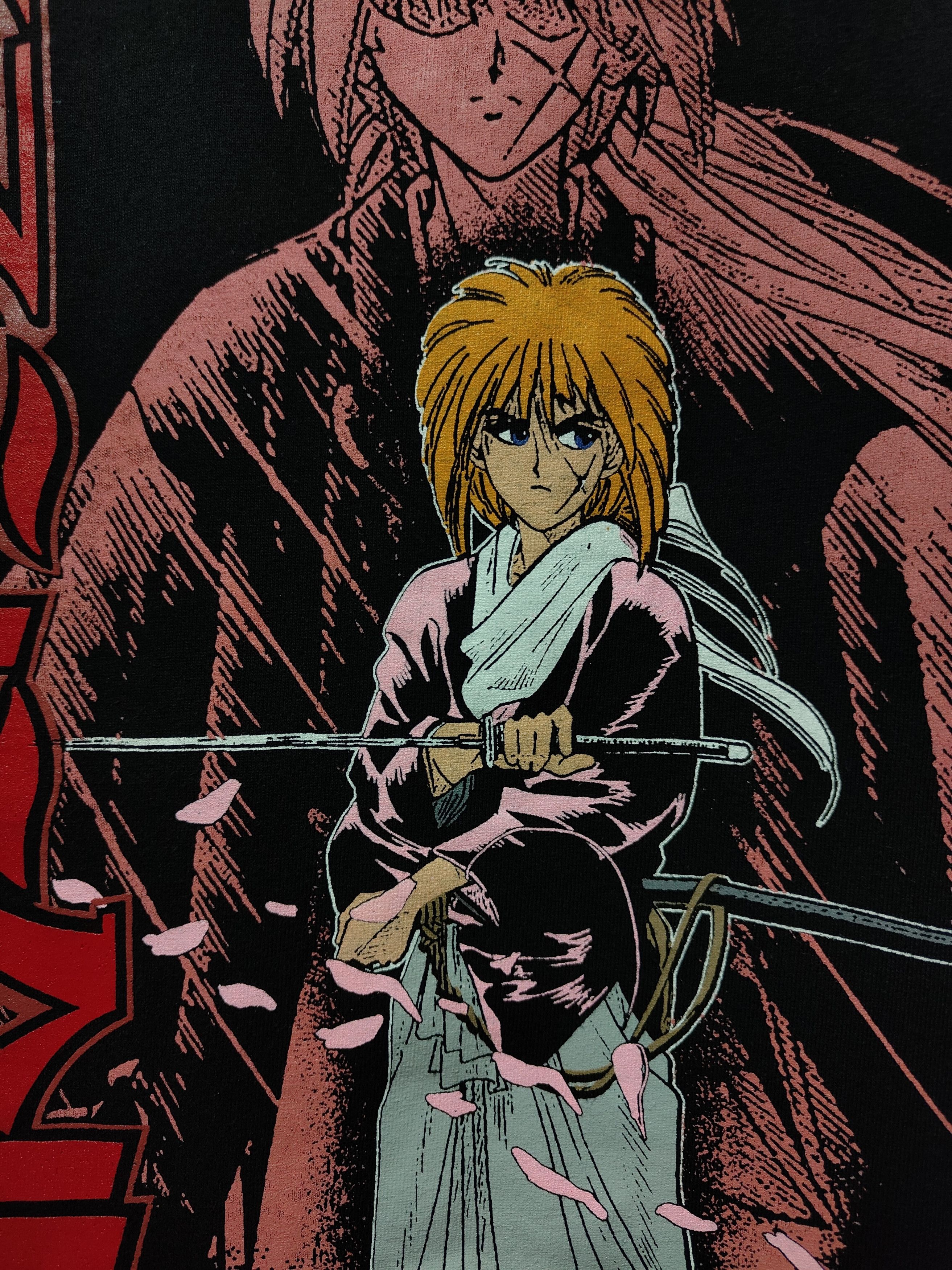 Anime Samurai X Kenshin Himura T-shirt Size US XL / EU 56 / 4 - 3 Thumbnail