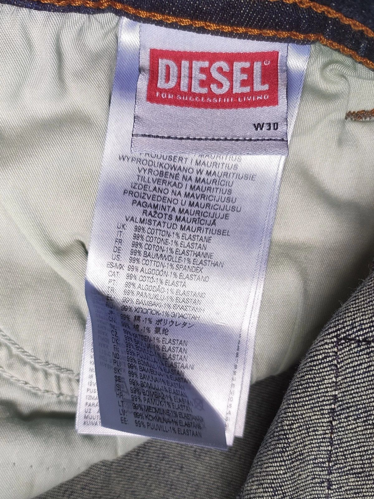 Diesel Diesel THOMMER-X-RM049 Men's Jean T 9970 Size US 30 / EU 46 - 6 Thumbnail