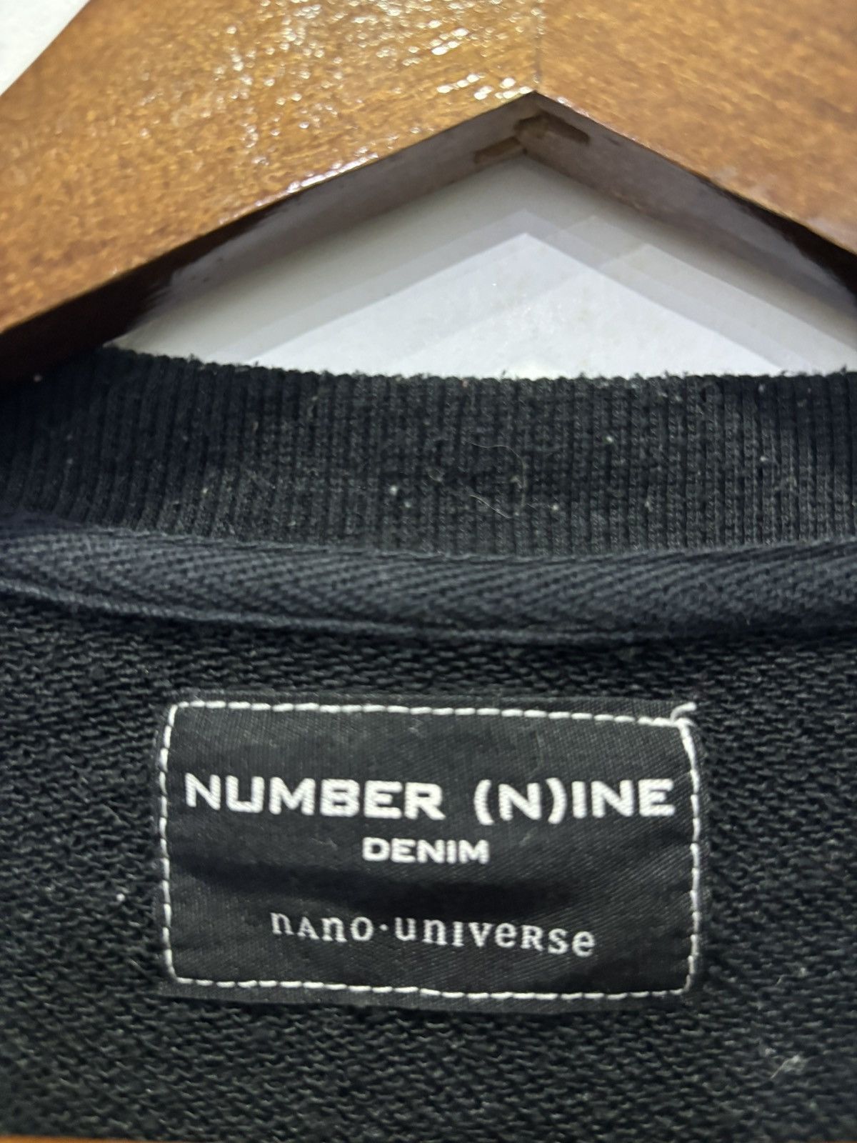 Number (N)ine Number (N)ine x Nano Universe Sweatshirt Size US M / EU 48-50 / 2 - 2 Thumbnail