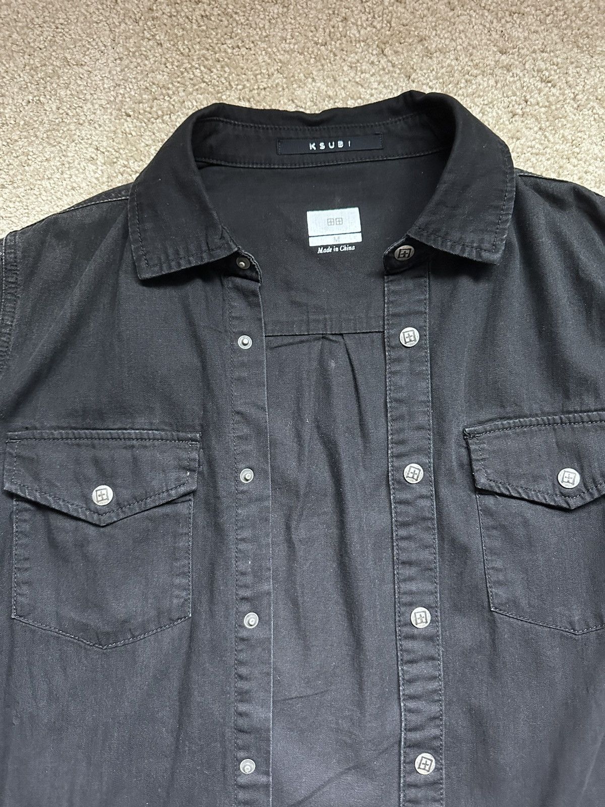 Ksubi Ksubi De Nimes Long Sleeve Shirt Size US M / EU 48-50 / 2 - 3 Thumbnail