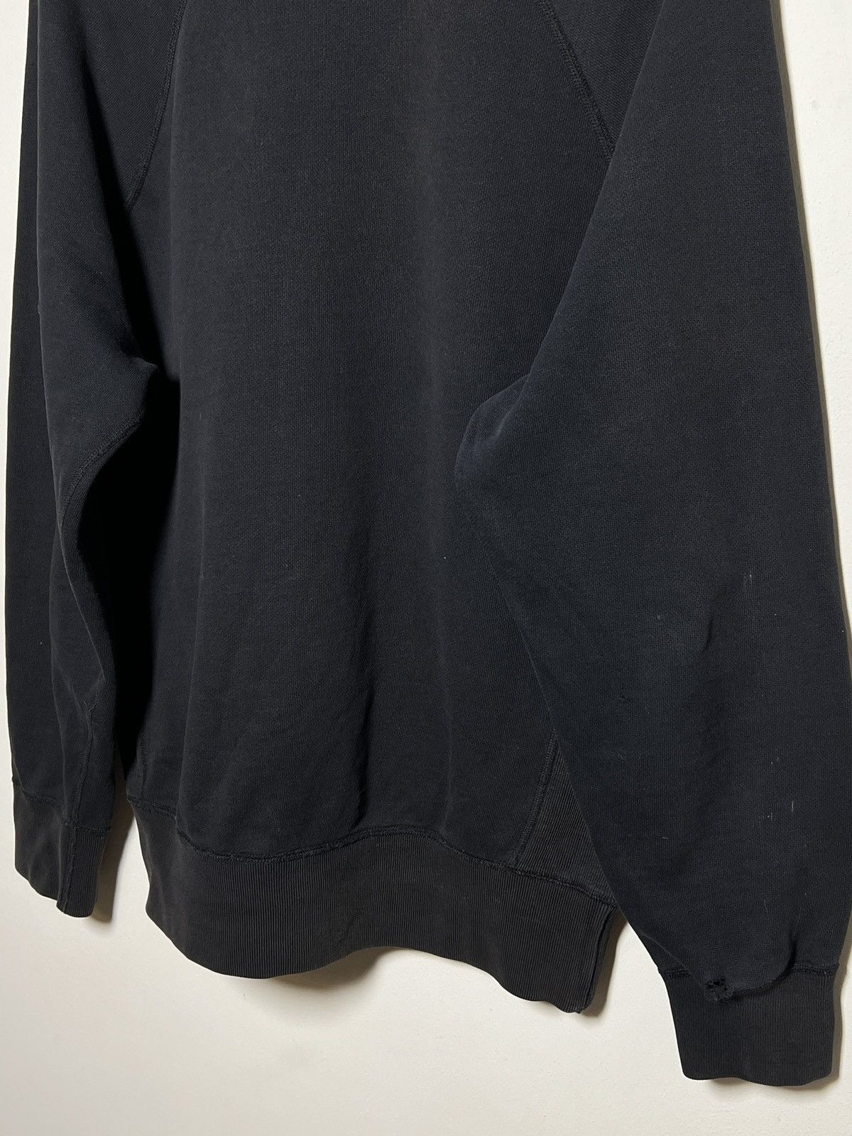 Acne Studios acne y2k washed black crewneck sweatshirt s-m Size US M / EU 48-50 / 2 - 8 Thumbnail