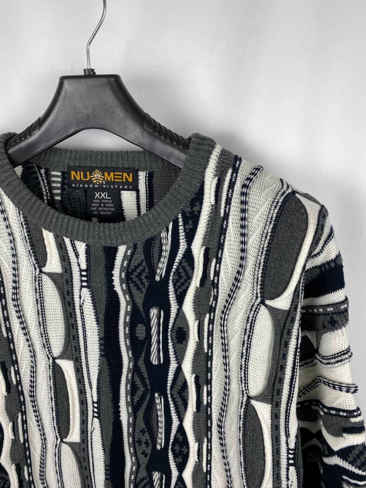 Other Numen Hidden History Knit Multi Sweater coogi style Size US XXL / EU 58 / 5 - 3 Thumbnail