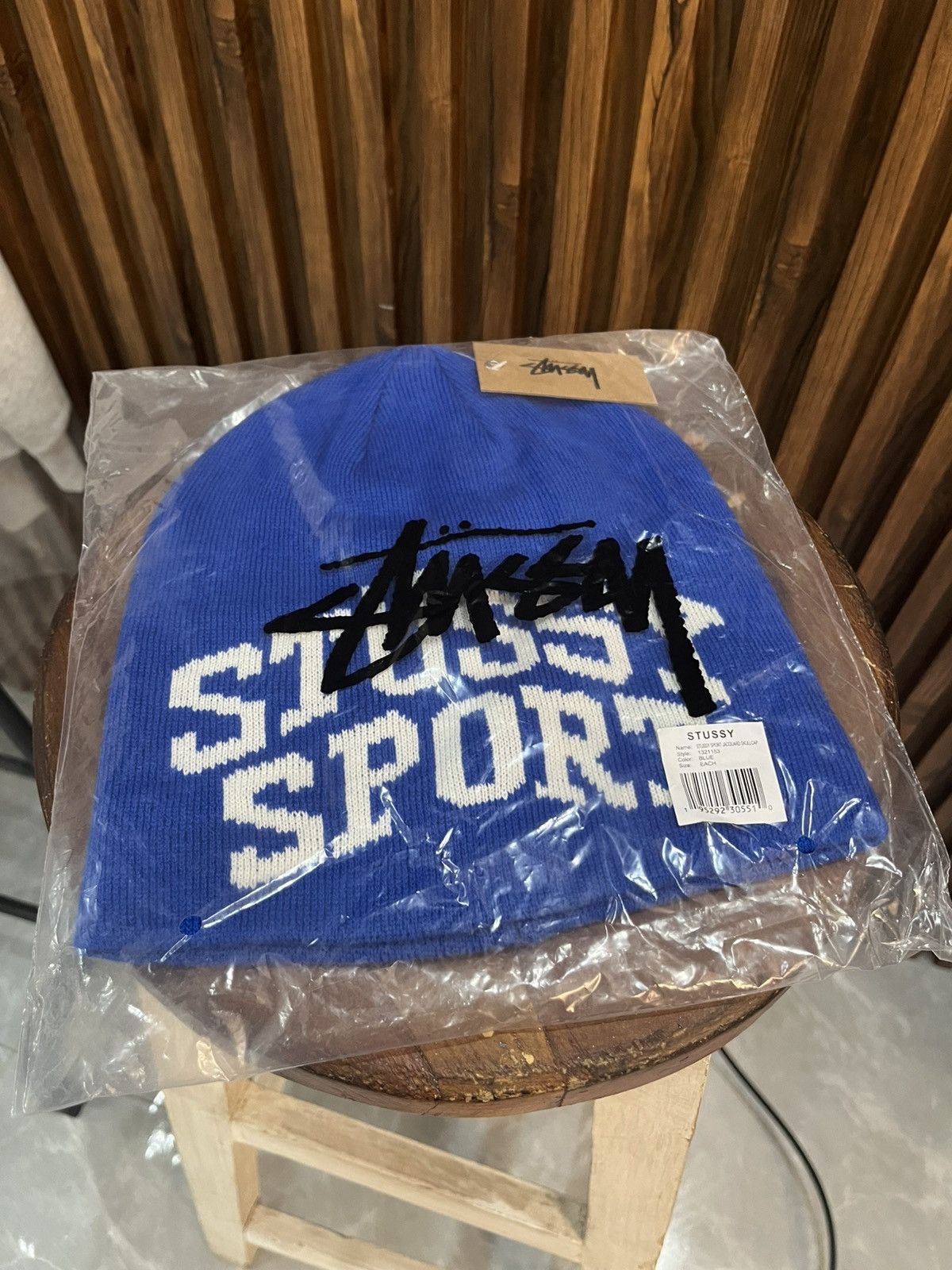 Stussy Stussy Sport Jacquard Skullcap Beanie hat Size ONE SIZE - 7 Thumbnail