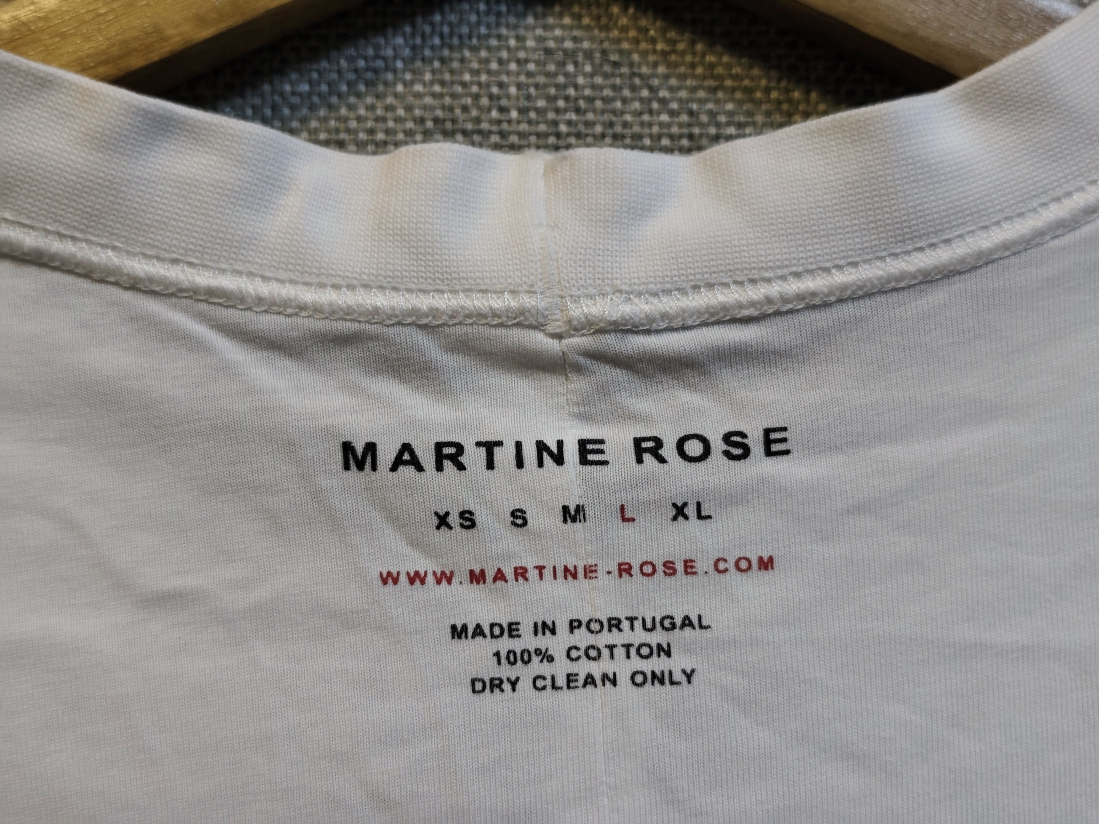 Martine Rose Martine Rose "The Best" Graphic with Back Seam Detail Tee Size US M / EU 48-50 / 2 - 8 Thumbnail
