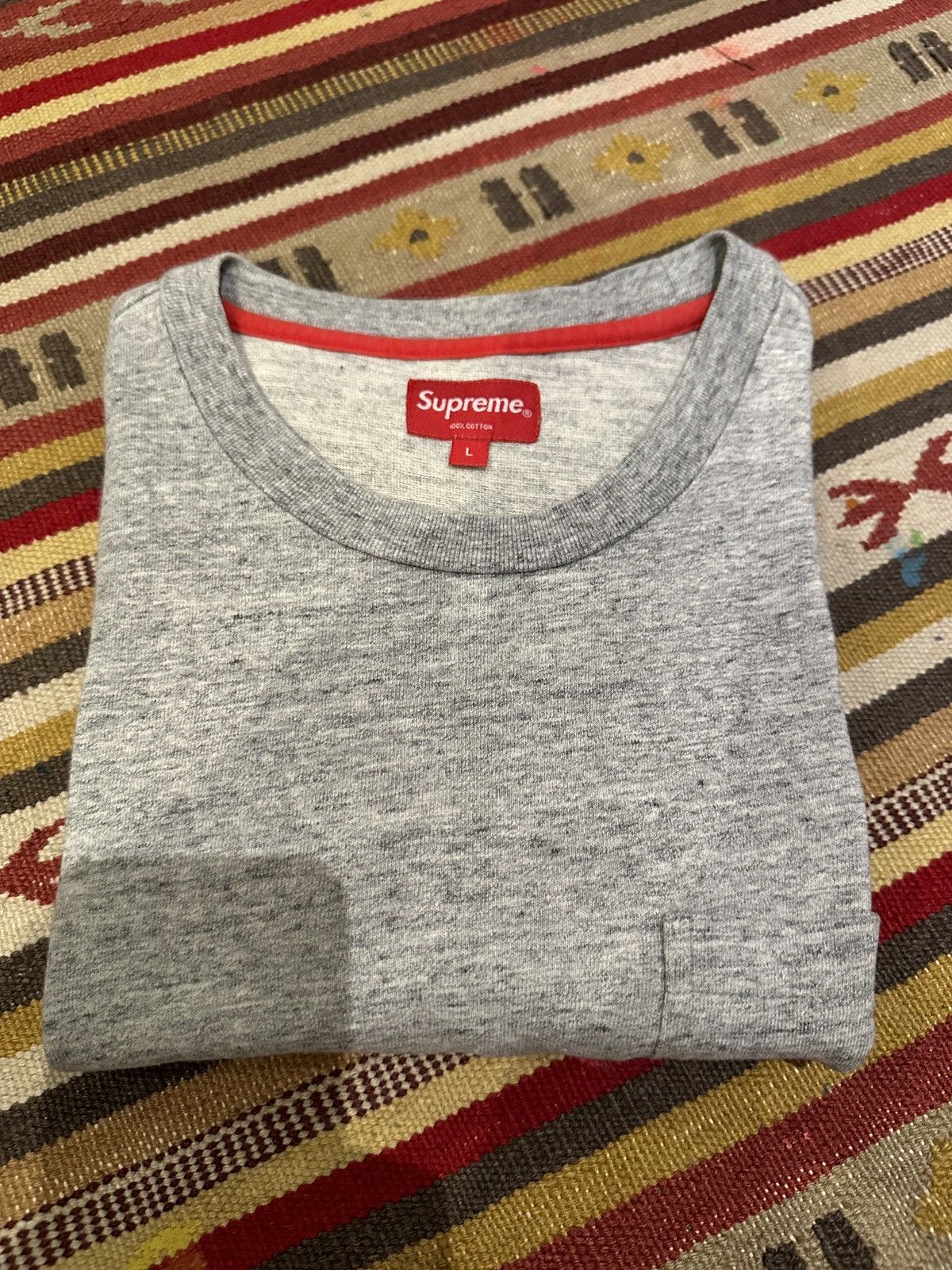 Supreme Supreme pocket tee Size US L / EU 52-54 / 3 - 1 Thumbnail