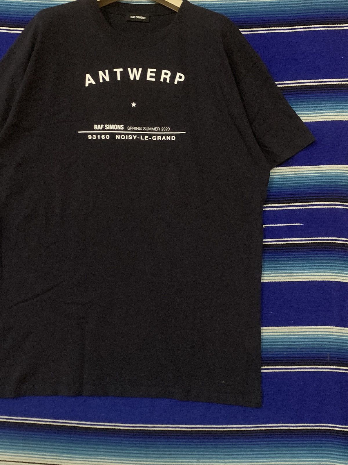 Raf Simons SS20 RAF Simon Antwerp Tour T-shirt Size L Size US L / EU 52-54 / 3 - 4 Thumbnail