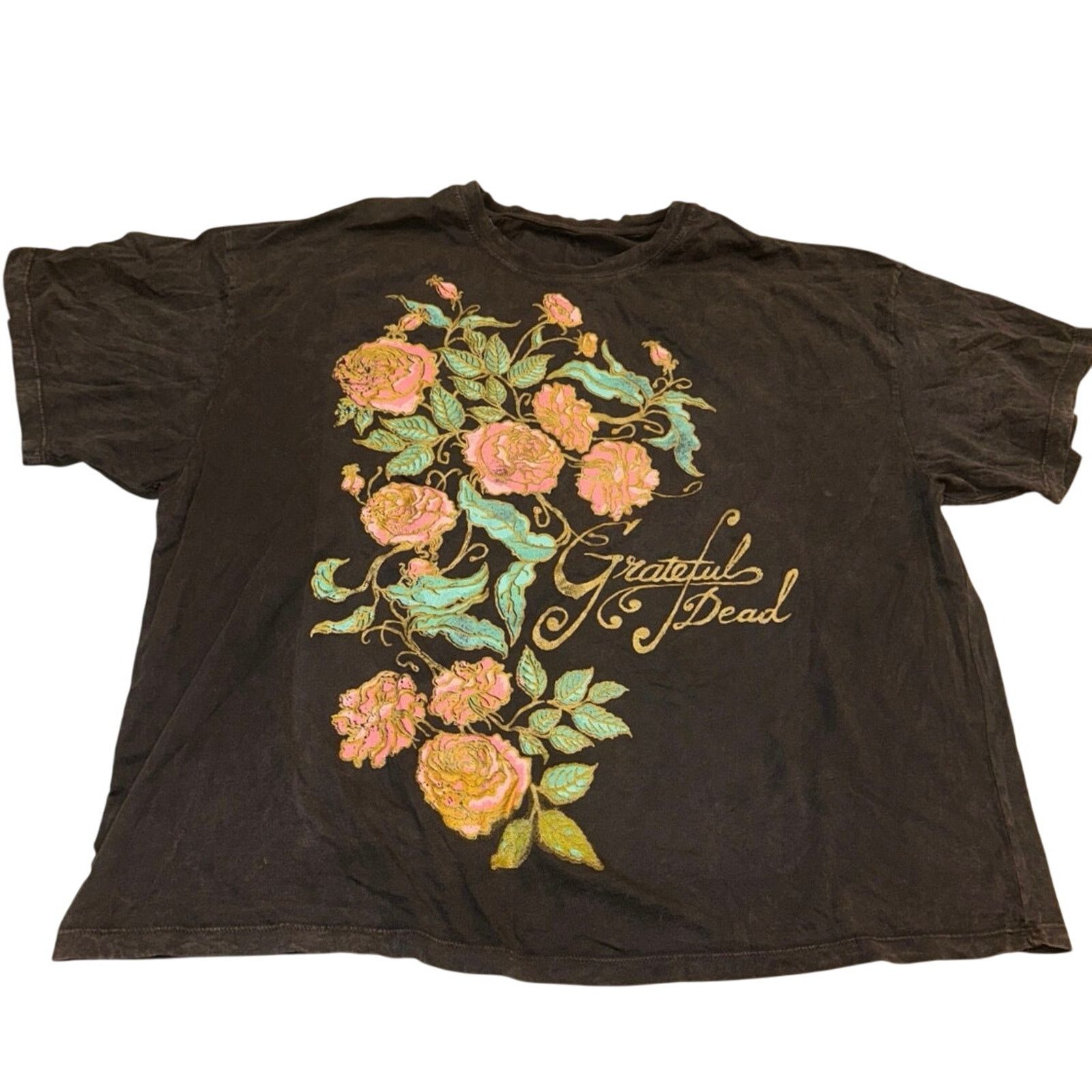 Daydreamer DAYDREAMER Grateful Dead Rose Tee, One Size / OS New w/o Tag Size ONE SIZE - 10 Thumbnail