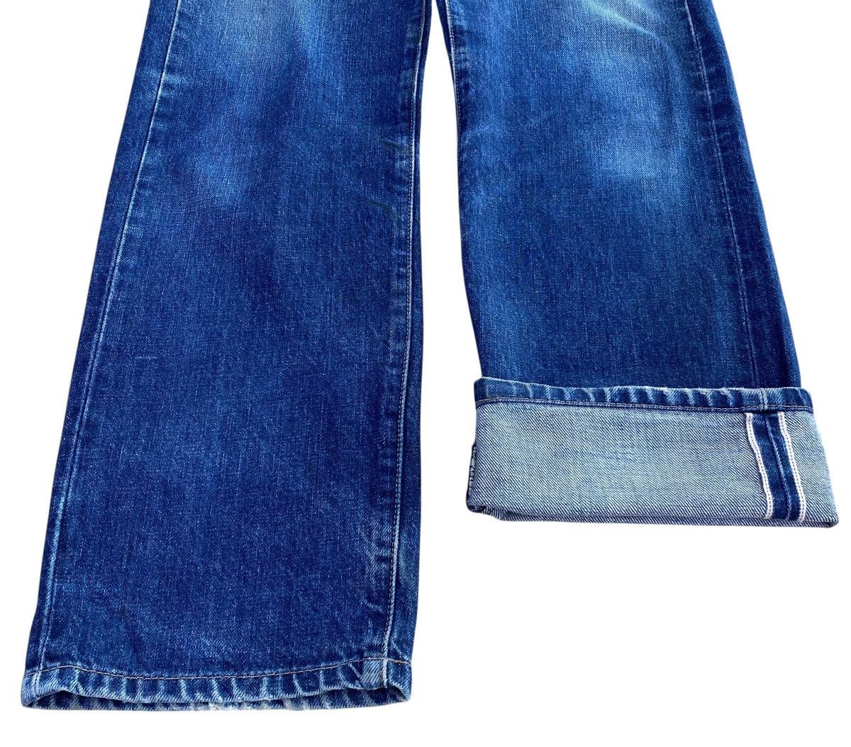 Levi's Levi’s Selvedge Faded Indigo Style Wide Leg Jeans Size US 28 / EU 44 - 5 Thumbnail