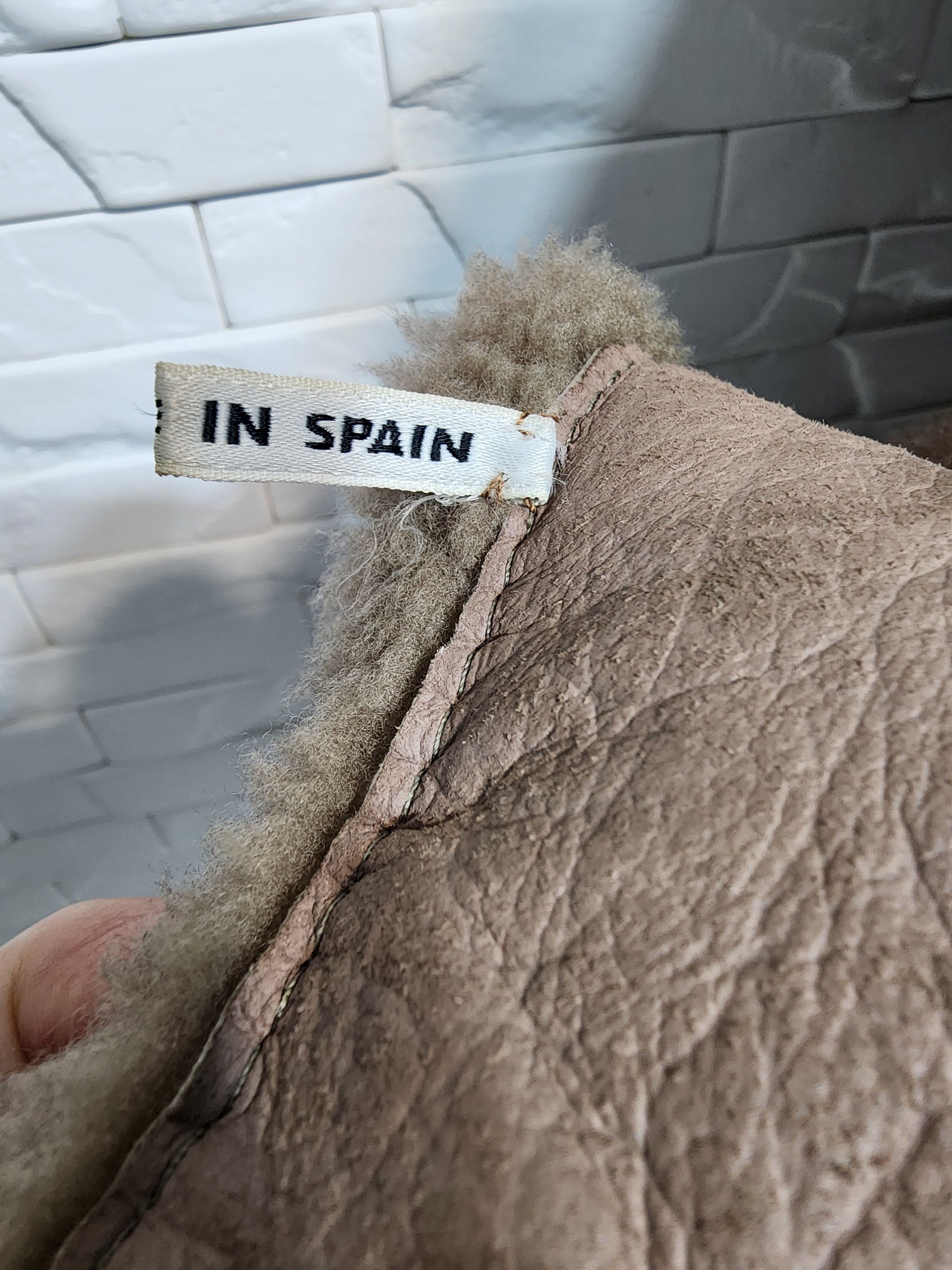 Genuine Leather Brown Sheepskin Coat: Genuine Fur, Button-Down Size US L / EU 52-54 / 3 - 10 Thumbnail