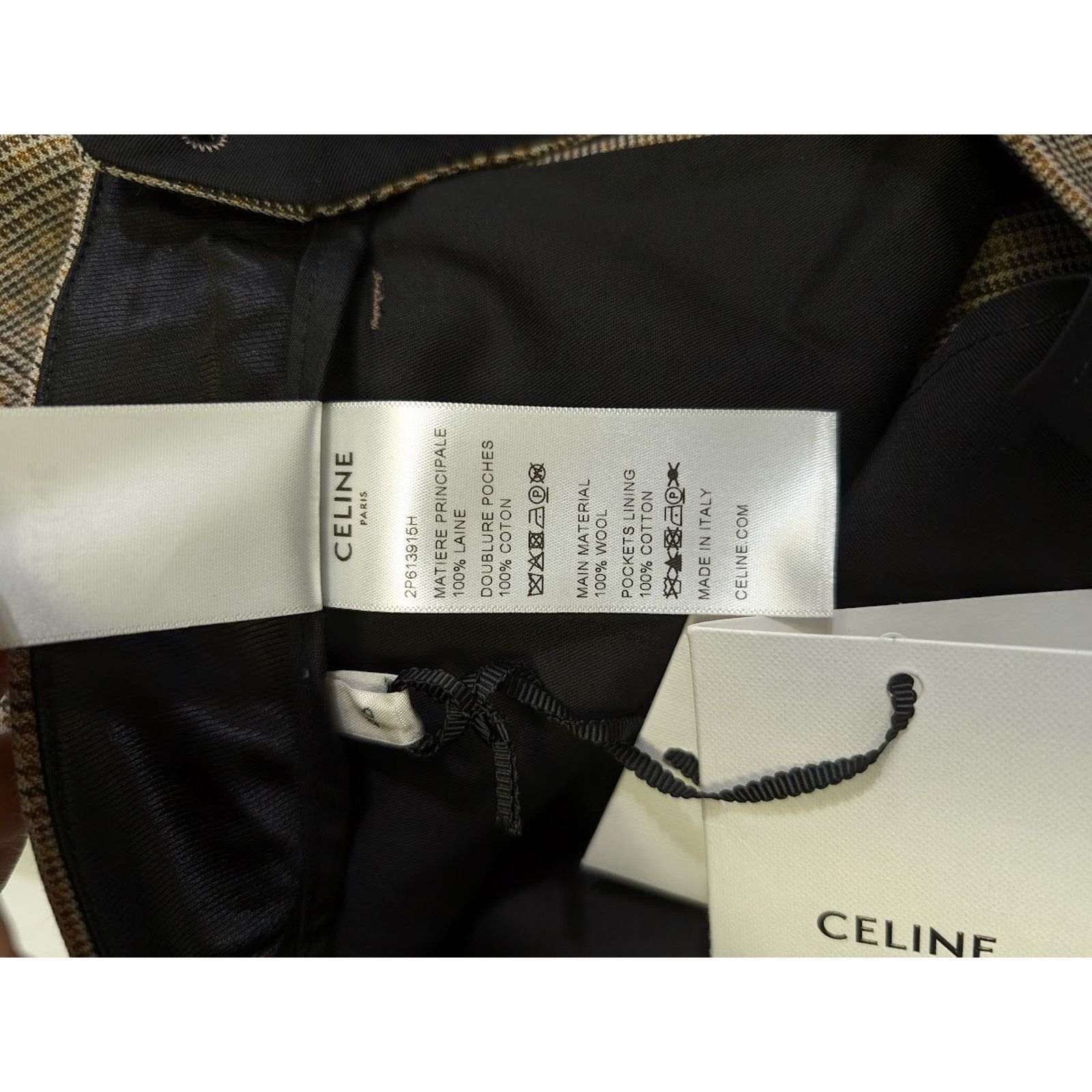 Celine o1rshd1 Dress Pants in Multicolor Size US 32 / EU 48 - 15 Thumbnail
