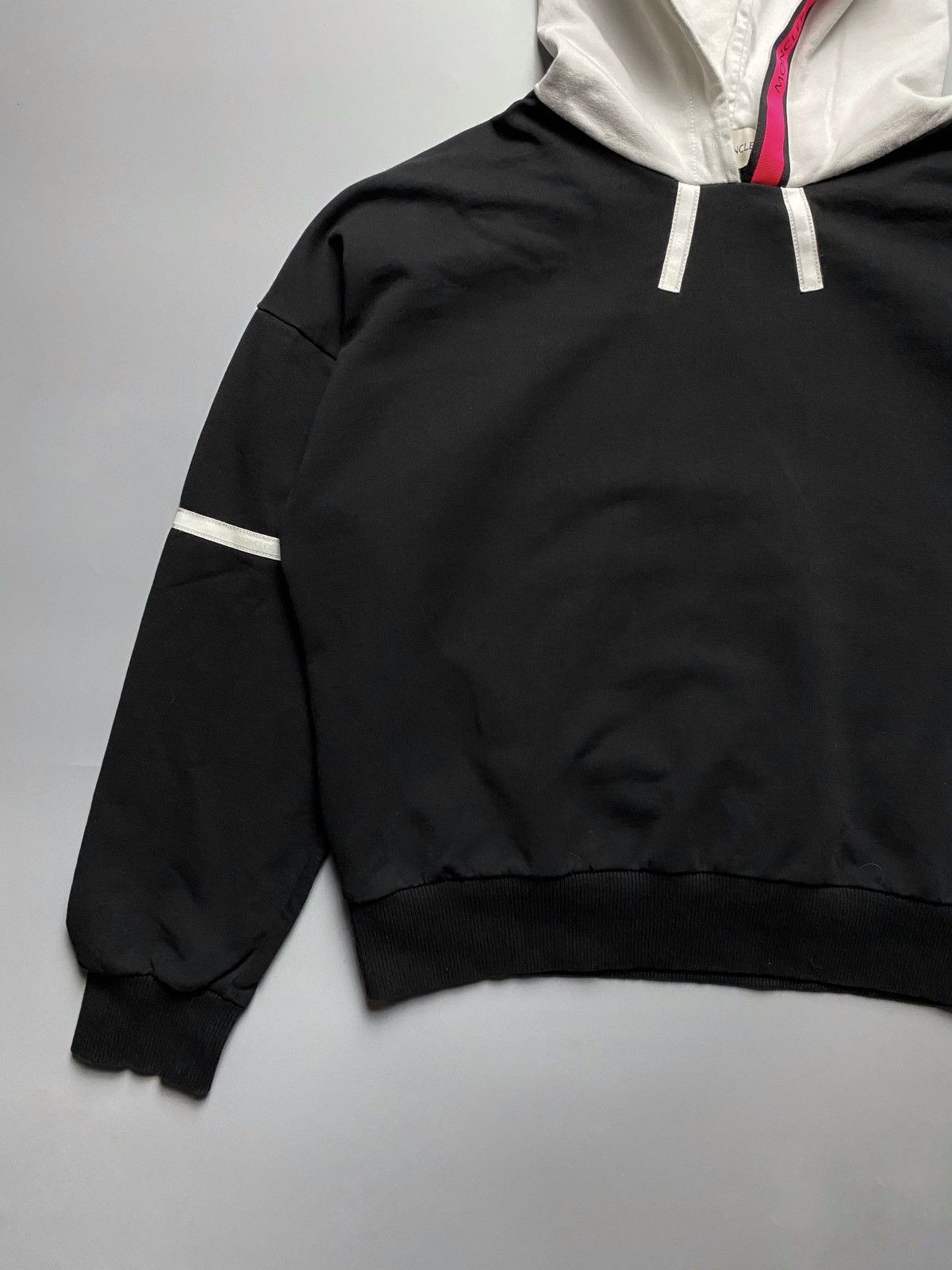 Moncler Moncler Crop Hoodie Size 152cm Size XS / US 0-2 / IT 36-38 - 9 Thumbnail