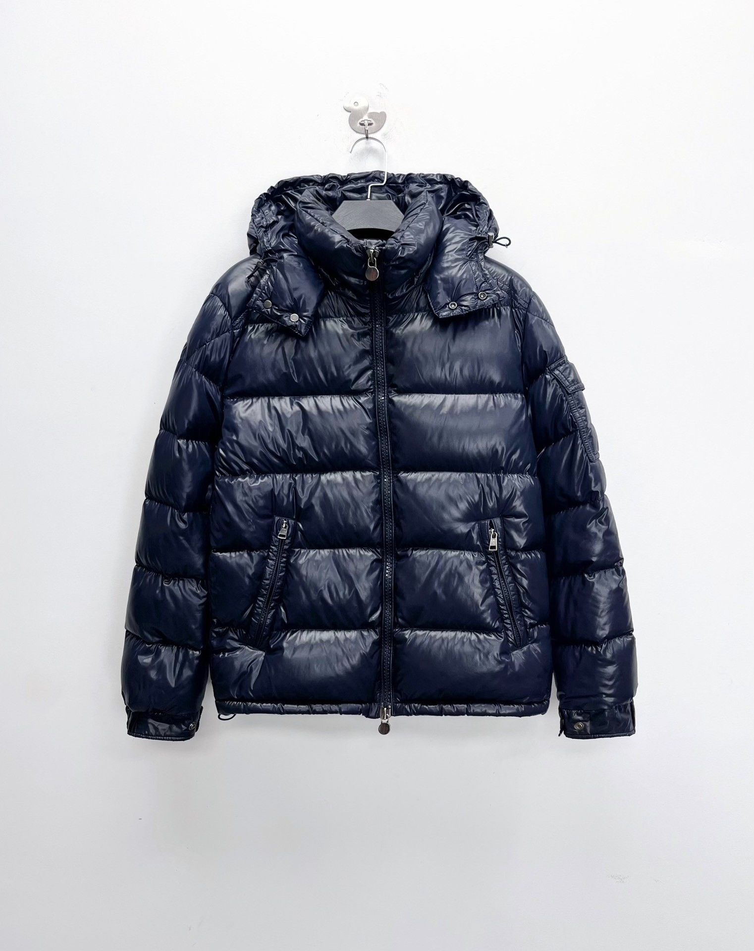 Moncler Moncler Brique Giubbotto Navy Puffer Jacket | Grailed