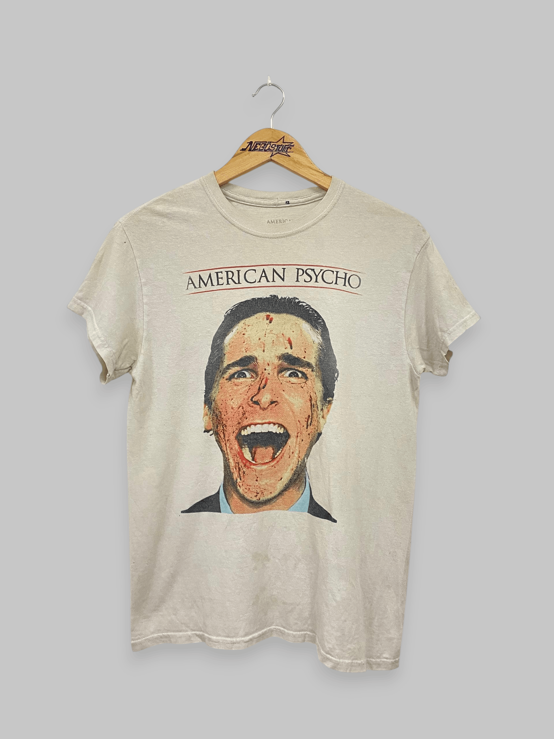 Vintage vintage Y2K American Psycho movie t shirt Size US S / EU 44-46 / 1 - 1 Thumbnail