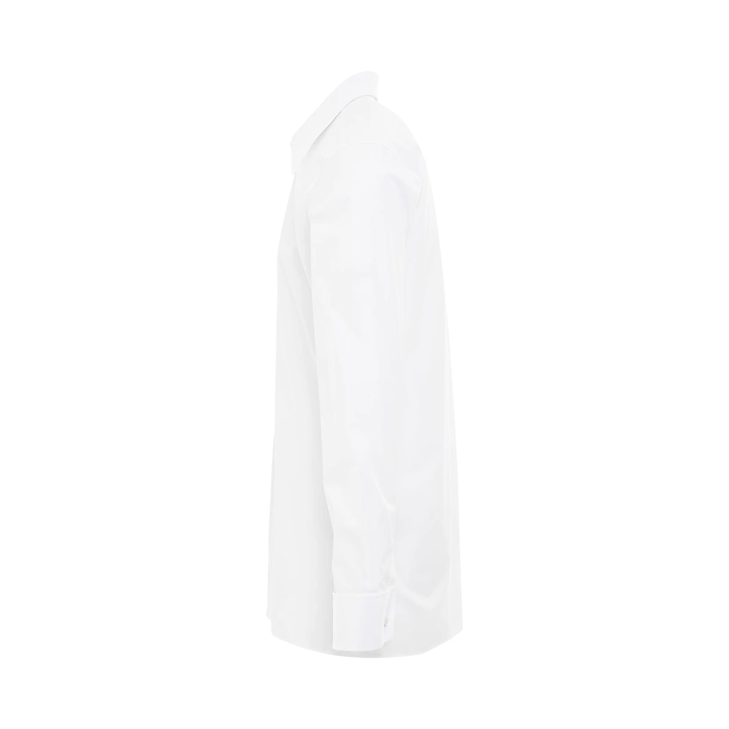 Maison Margiela o1mris0824 Shirt in White Size US XL / EU 56 / 4 - 2 Thumbnail