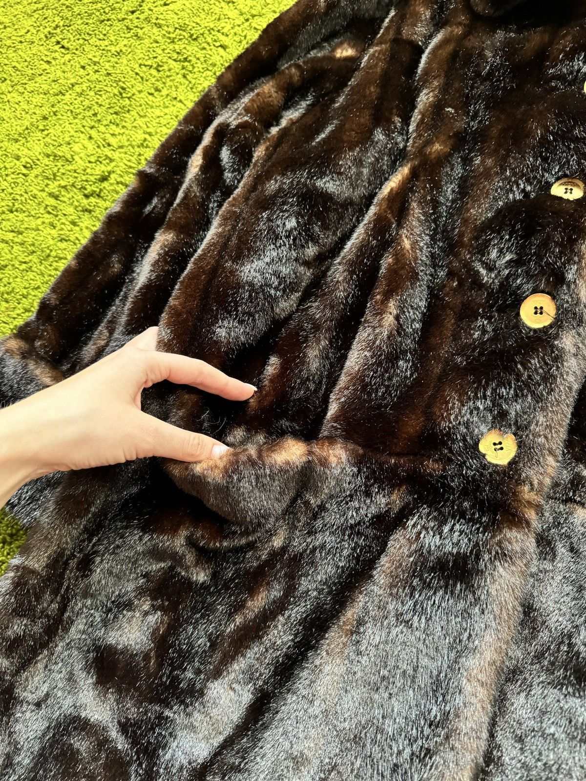 Designer × MCM MCM luxury faux fur coat jacket Size M / US 6-8 / IT 42-44 - 6 Thumbnail