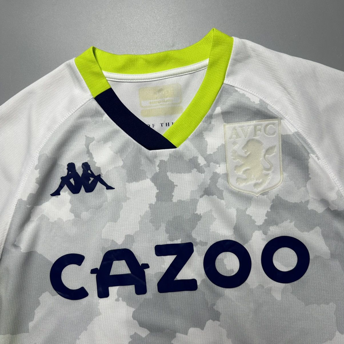 Kappa ASTON VILLA KAPPA 2020/2021 SOCCER THIRD JERSEY #10 GREALISH Size US M / EU 48-50 / 2 - 4 Thumbnail