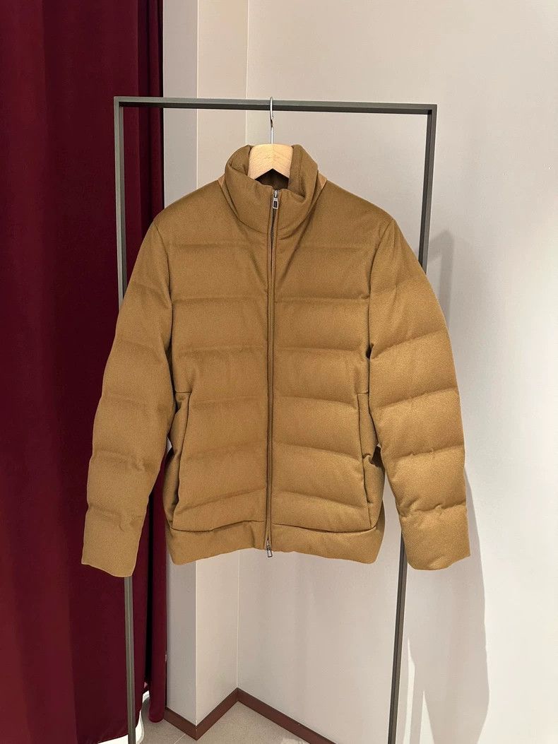 Loro Piana LORO PIANA Men's windproof pure cashmere down jacket Size US M / EU 48-50 / 2 - 1 Thumbnail