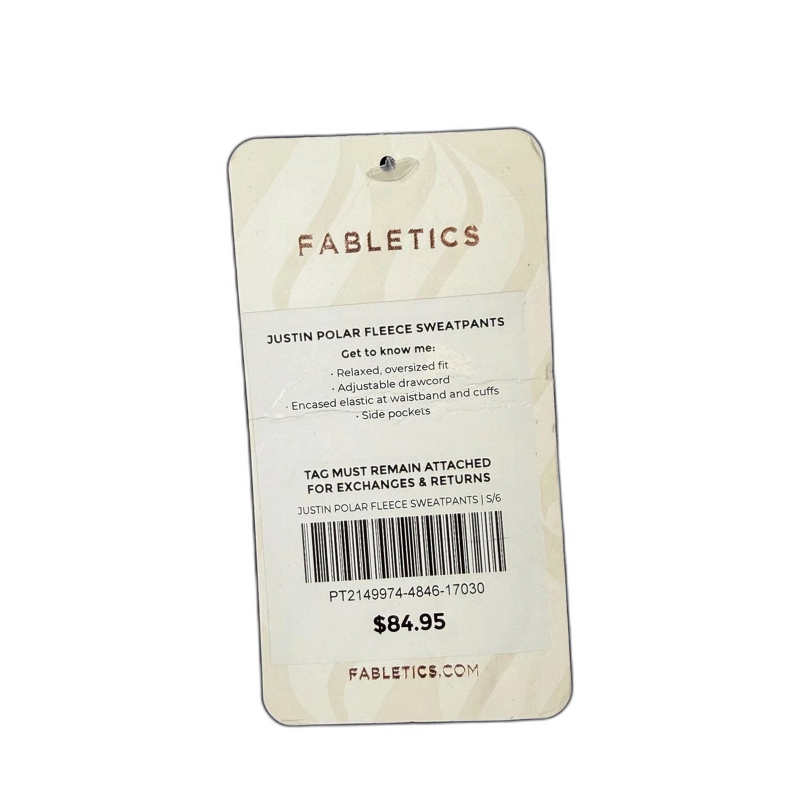 Fabletics Fabletics Justin Polar Fleece Sweatpants Navy Blue Joggers M Size US 26 / EU 42 - 4 Thumbnail