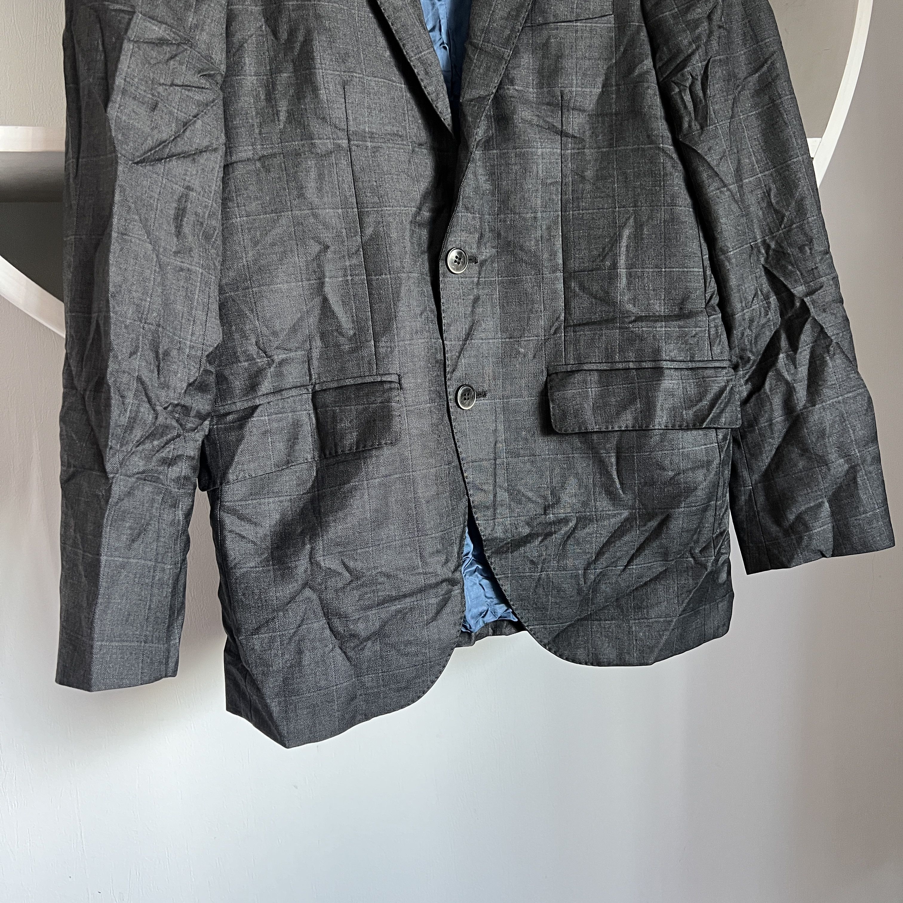 Hackett × Loro Piana Men's HACKETT MYFAIR x LORO PIANA Wool Blazer Jacket Size 38R - 4 Thumbnail